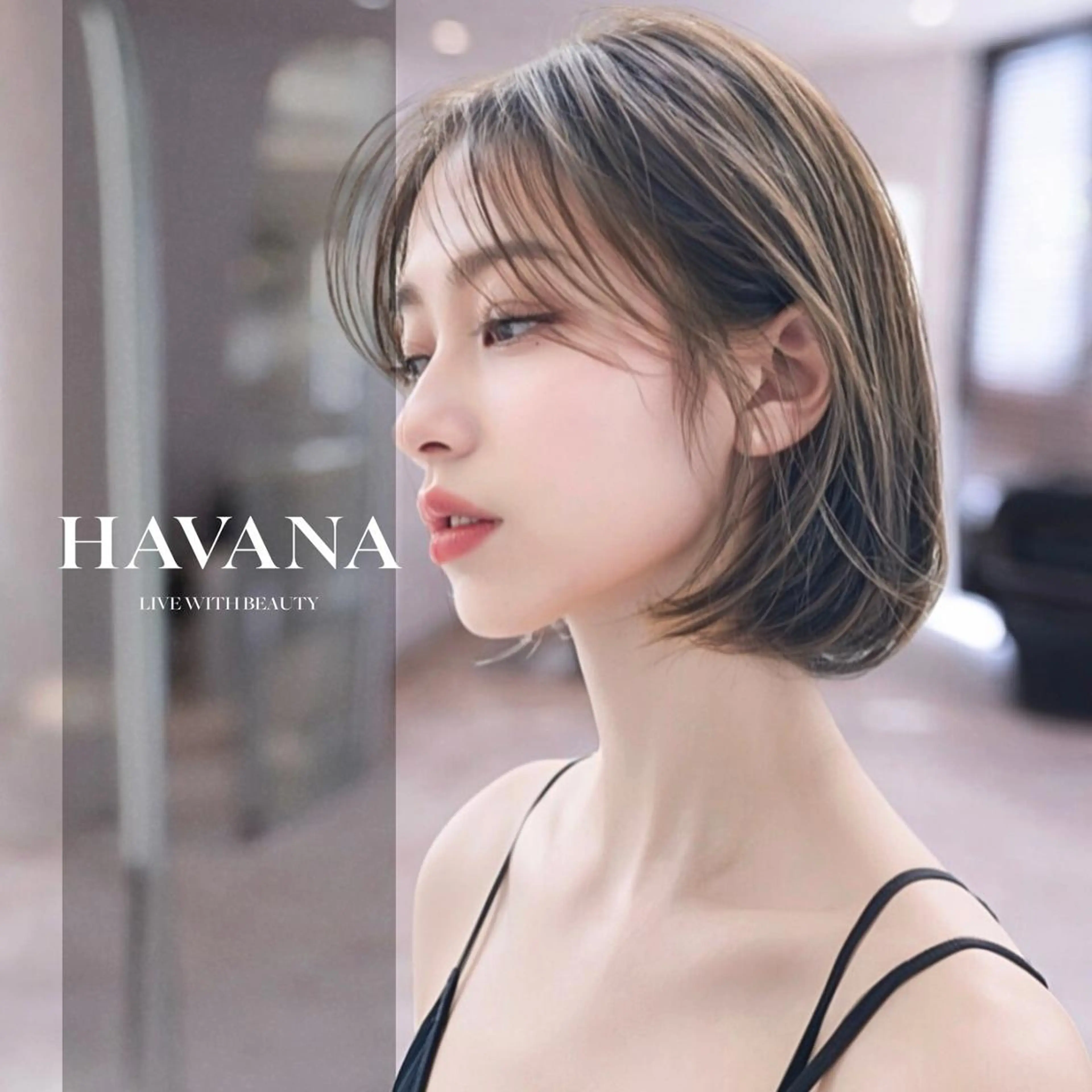 カラー ショート カット ヘアカラー トリートメント １HAVANA.渋谷 【レイヤー/韓国】のヘアスタイル