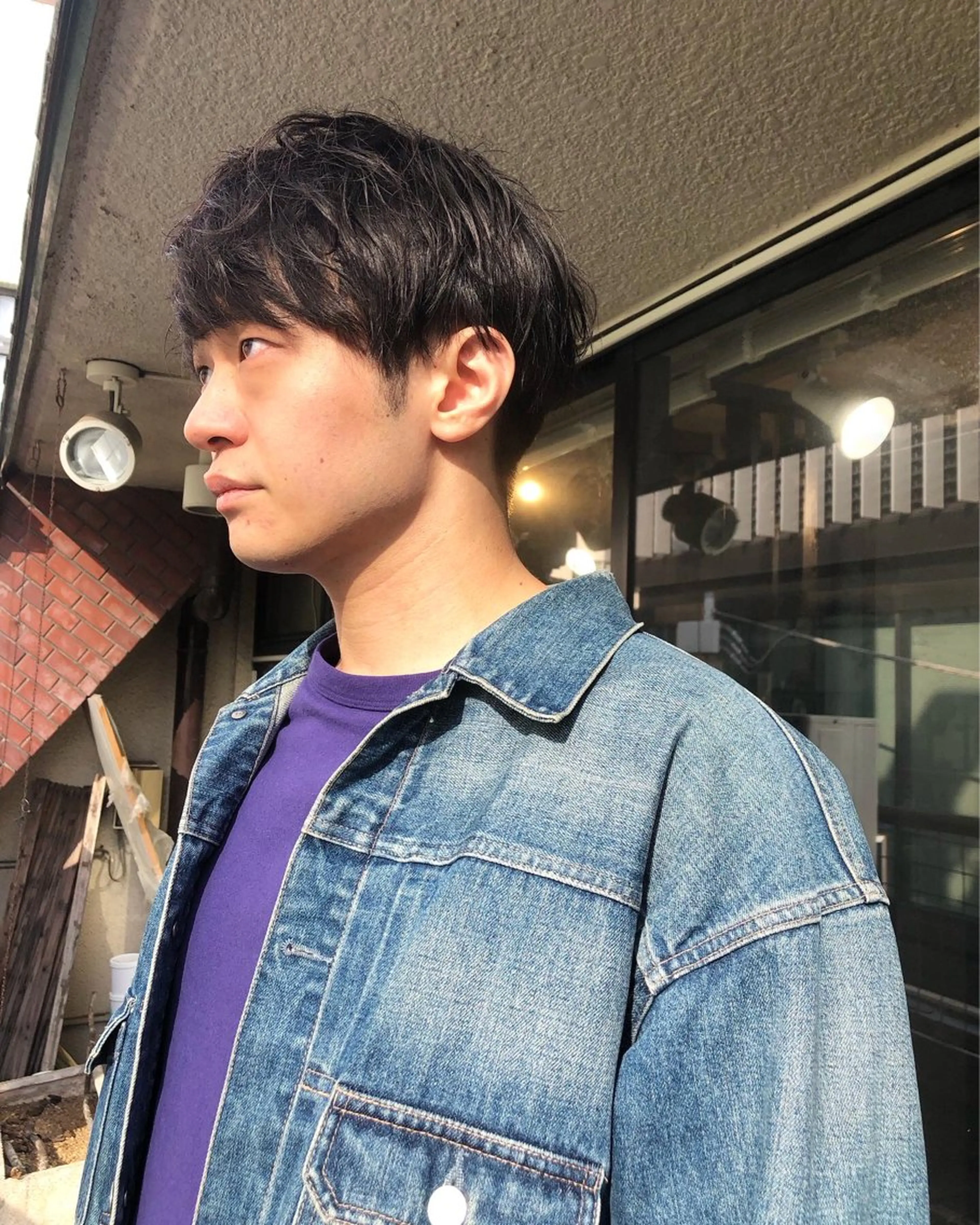ヘアアレンジ メンズ カット トリートメント ヘアセット メンズ特化✂️栗原 侑也のヘアスタイル