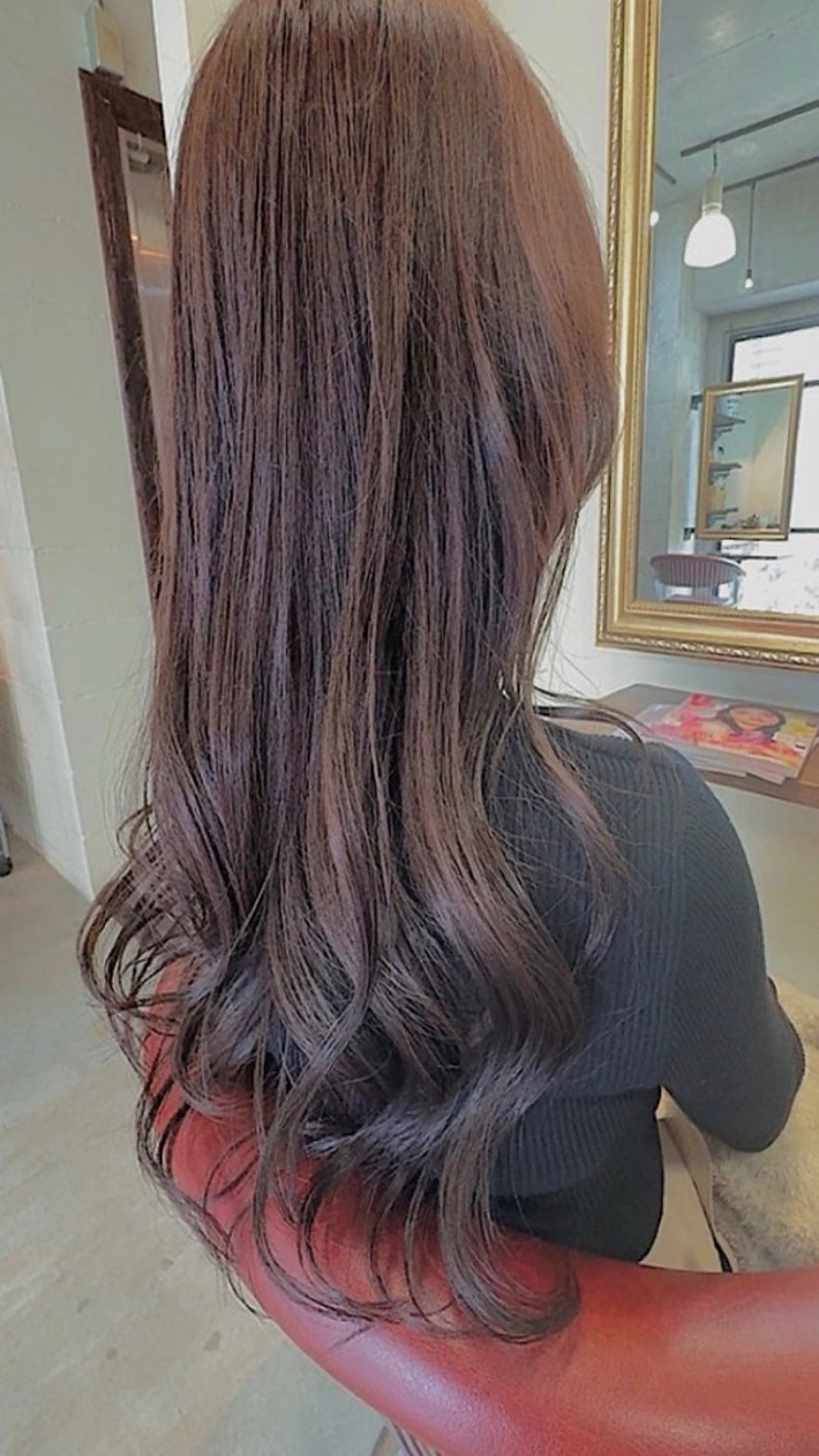 ロング カラー パーマ オーナースタイリスト 佐藤のヘアスタイル