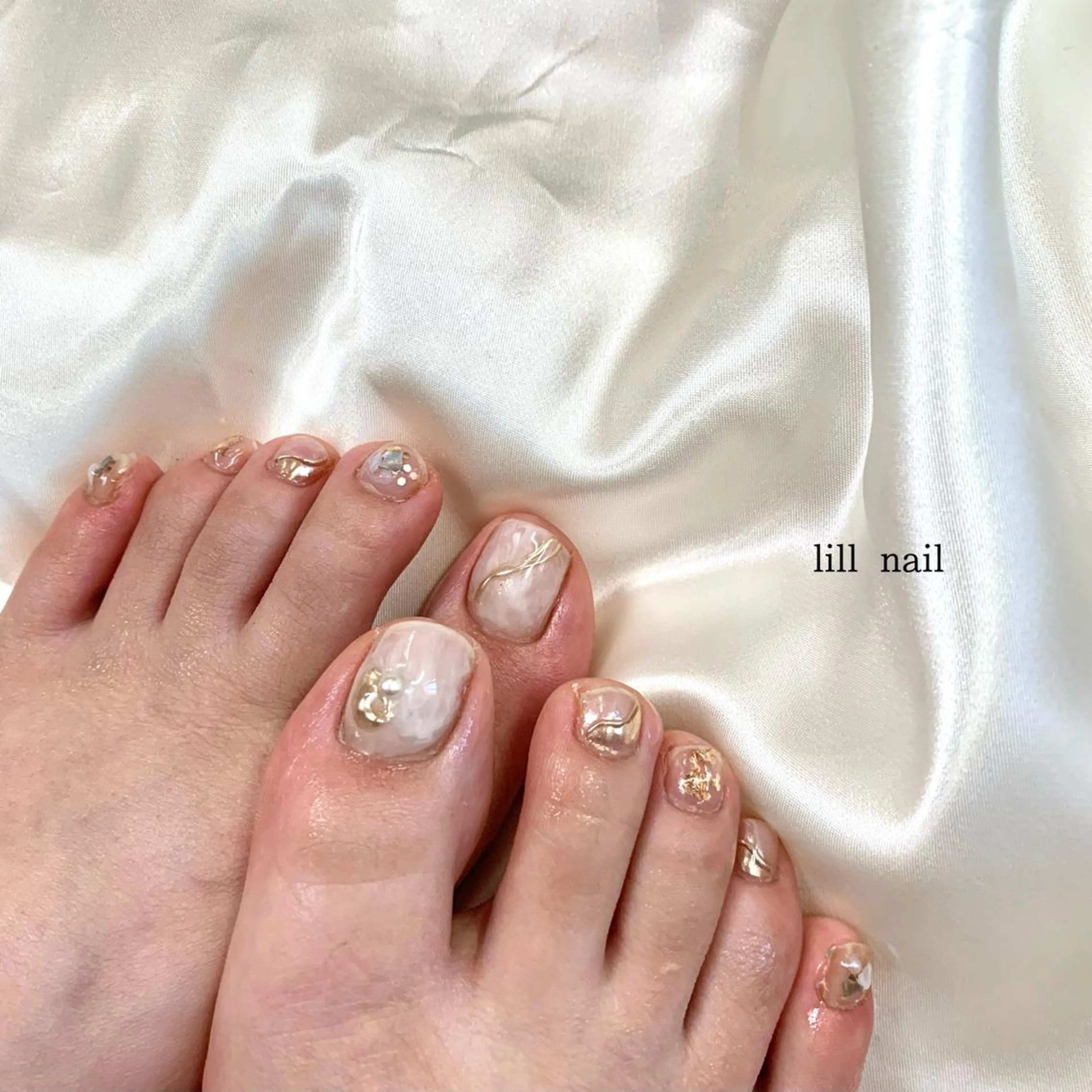 ショート pllia beautyのネイルデザイン