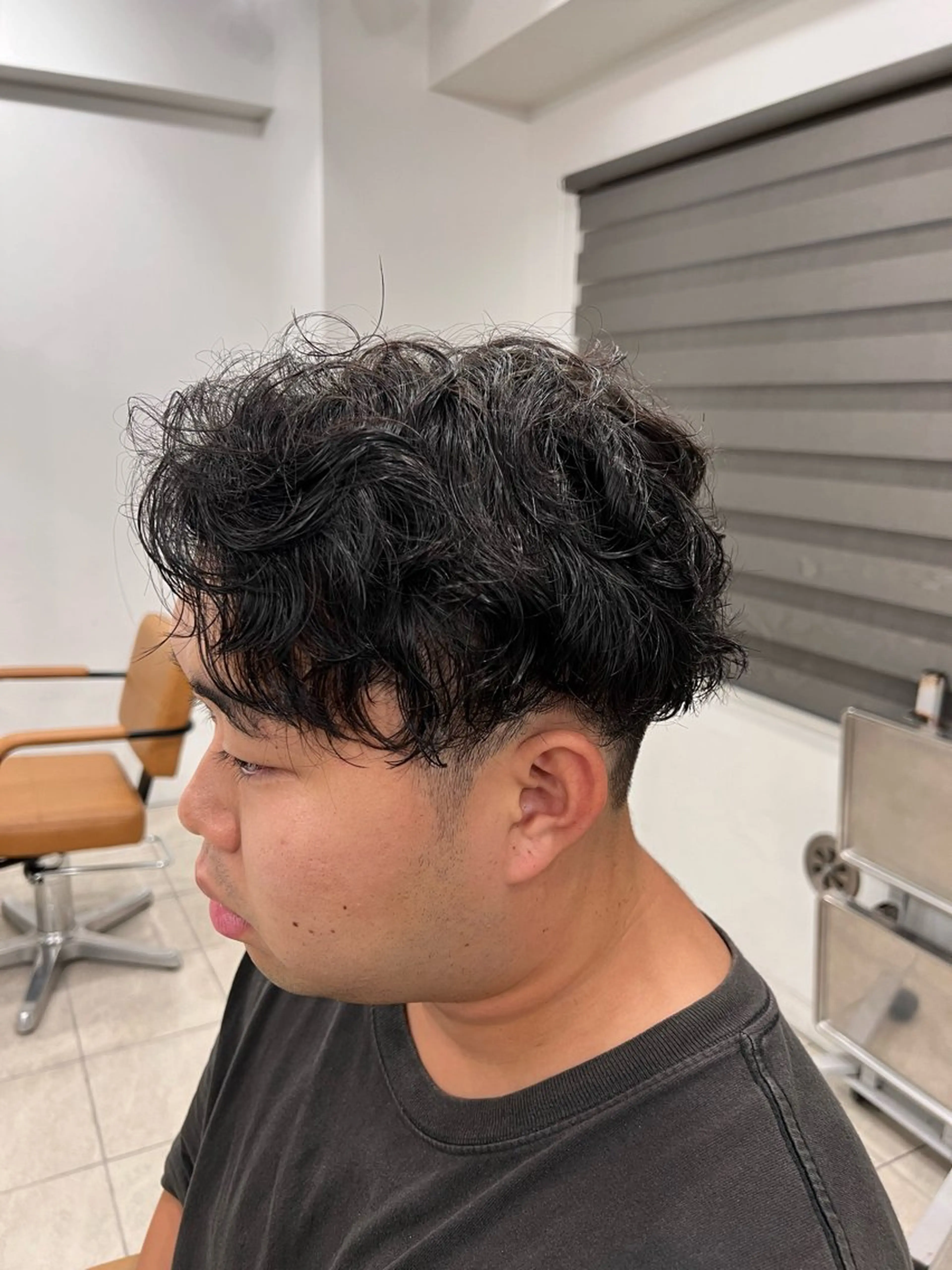 パーマ メンズ メンズカットグラデー ションカラー/ケイゴのヘアスタイル