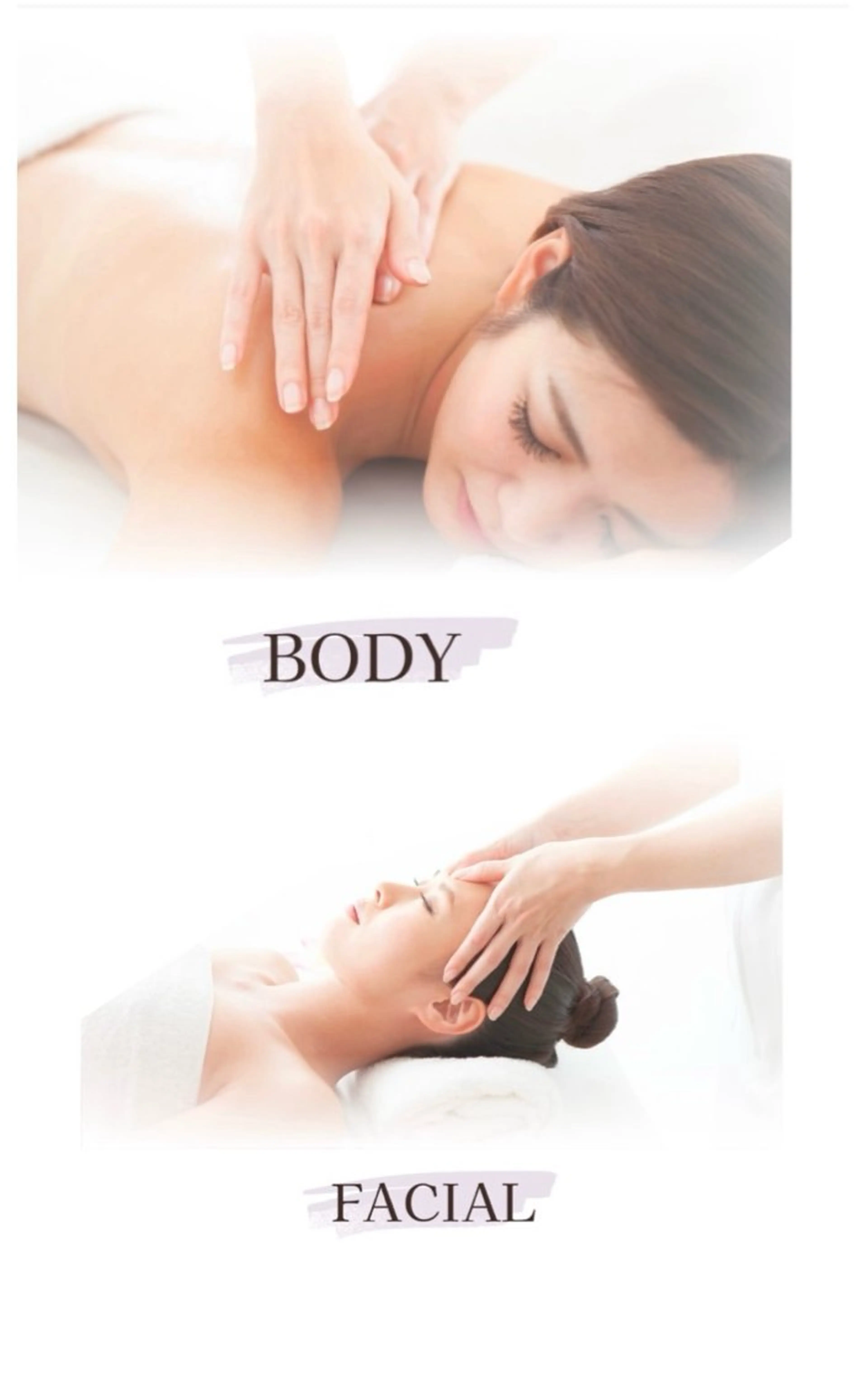 フェイシャル+リンパボディの写真