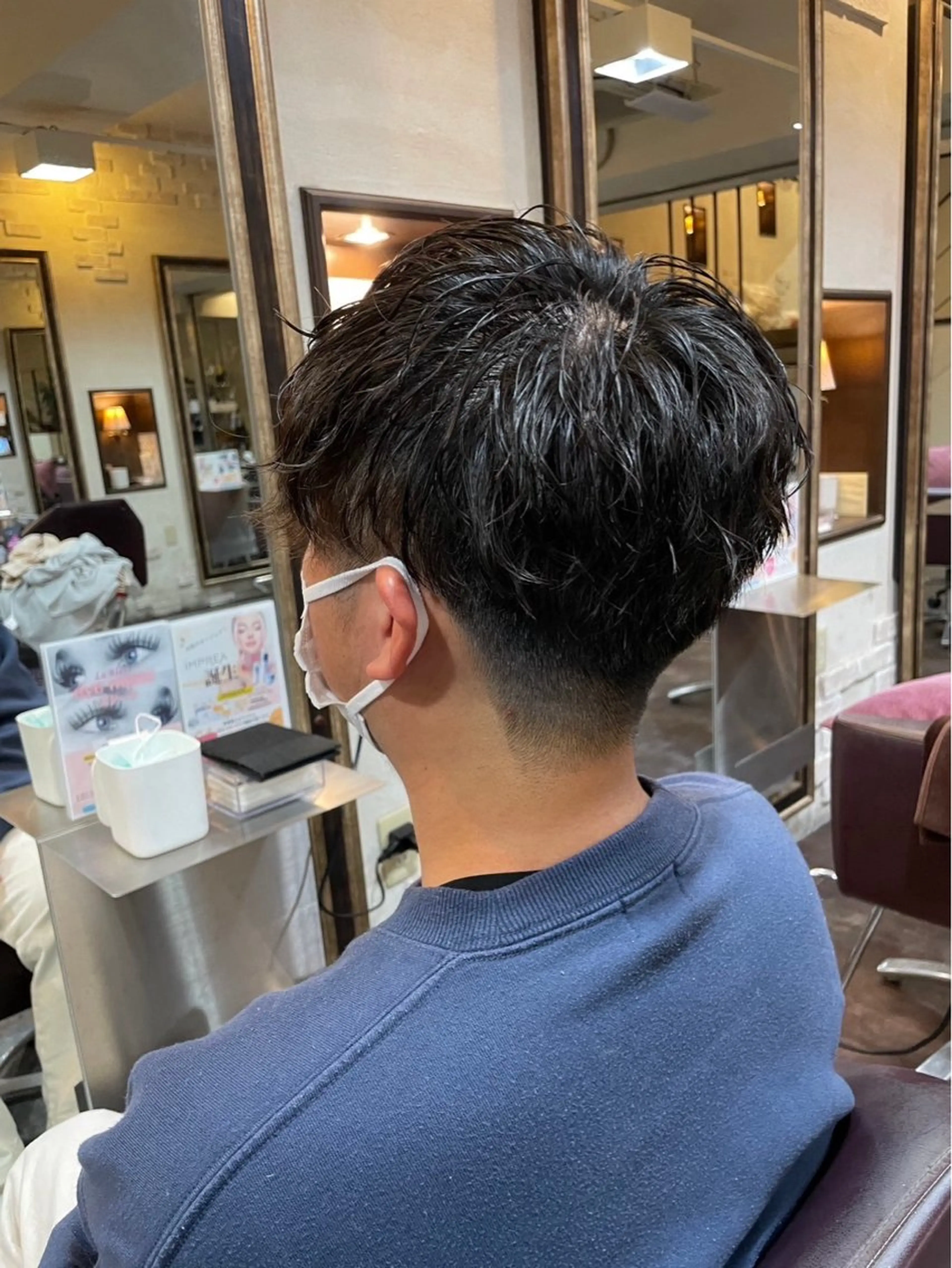 メンズ カットモデル 天王寺🤍haruのヘアスタイル