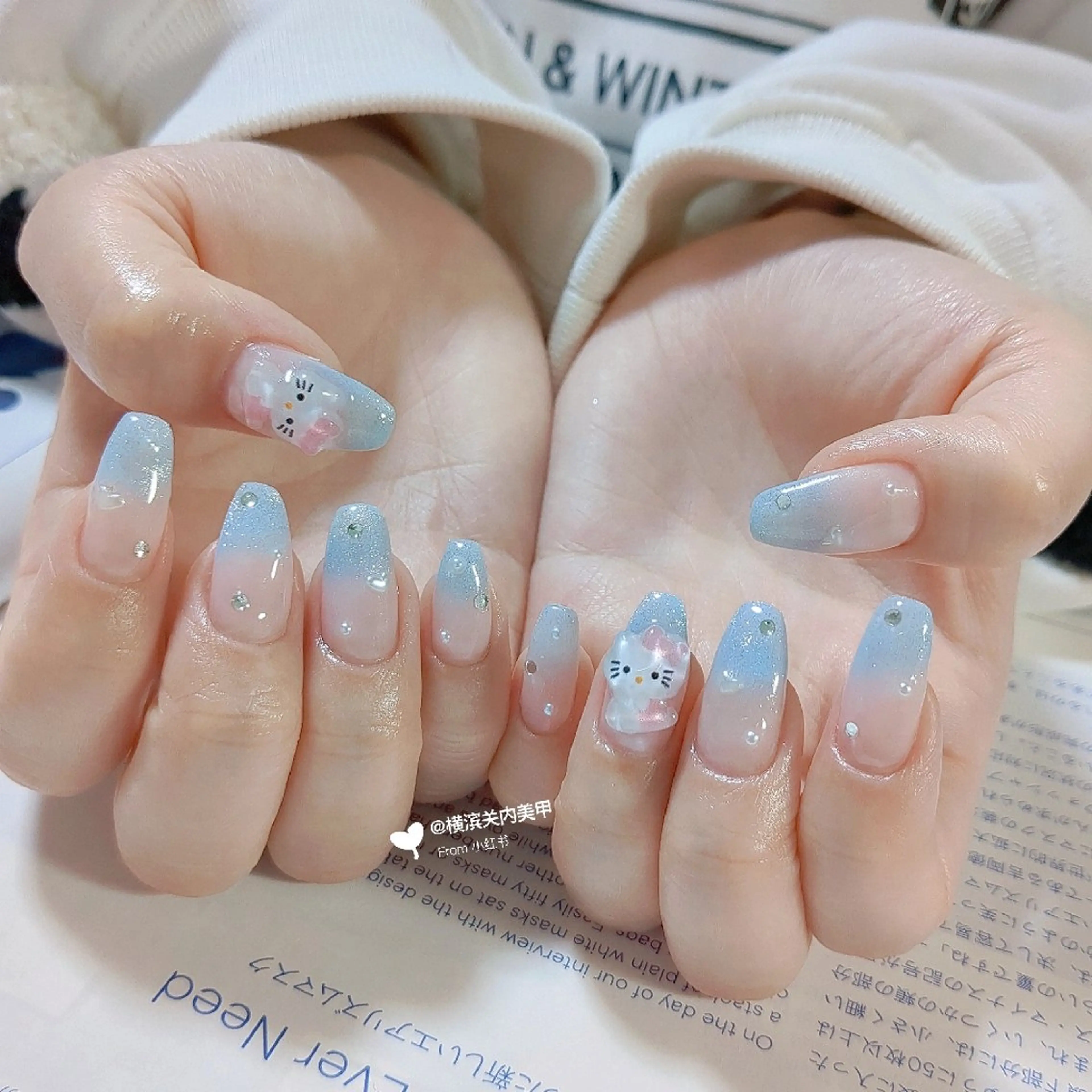 ネイル ハンドネイル 横浜市中区曙町 E·U·Bネイルのネイルデザイン