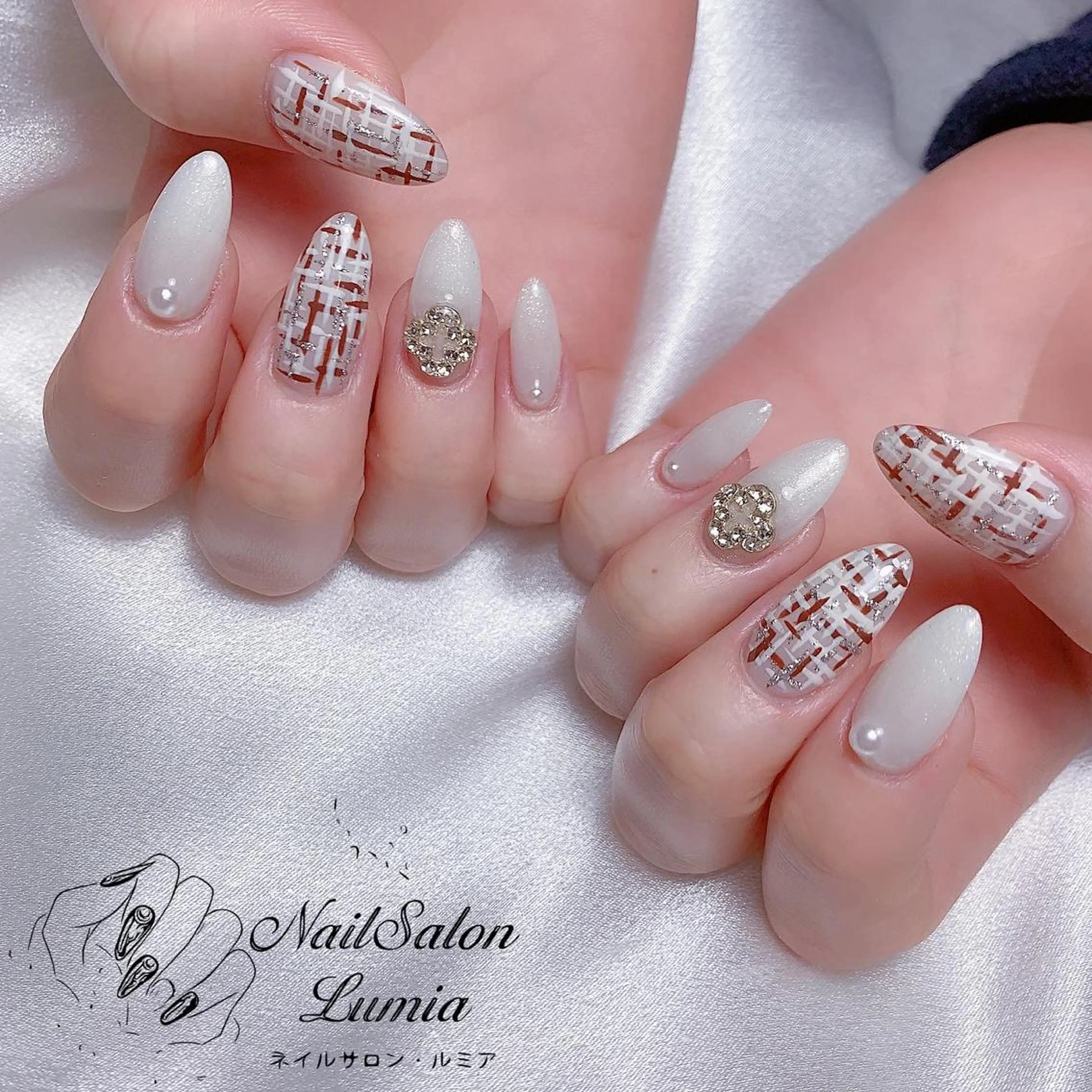 ネイル ハンドネイル ネイルサロン ルミア Lumia 店長のネイルデザイン