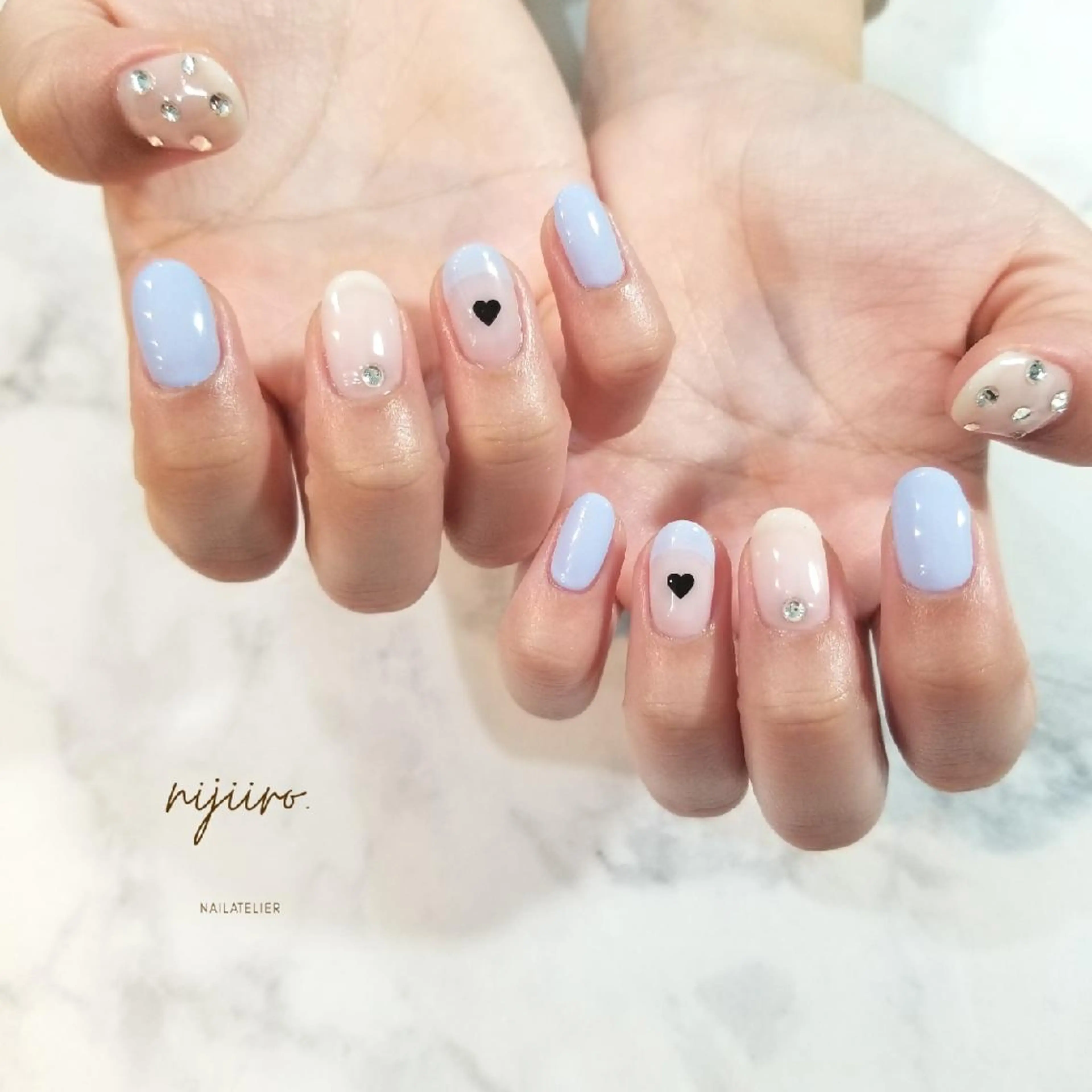 ネイル ハンドネイル nijiiro🌈 サトウのネイルデザイン
