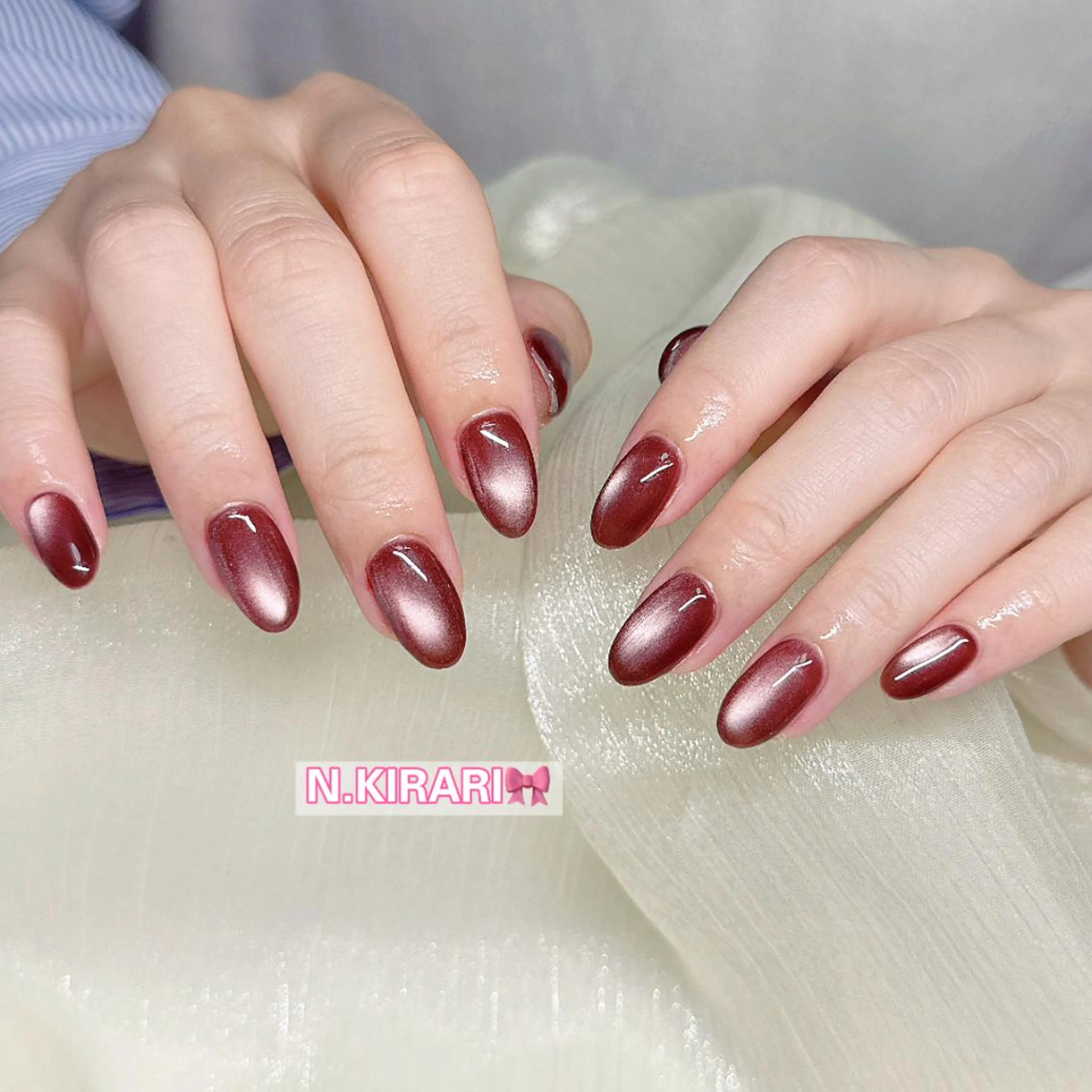 ネイル ハンドネイル ハンドケア 🎀 ユズ 🎀のネイルデザイン