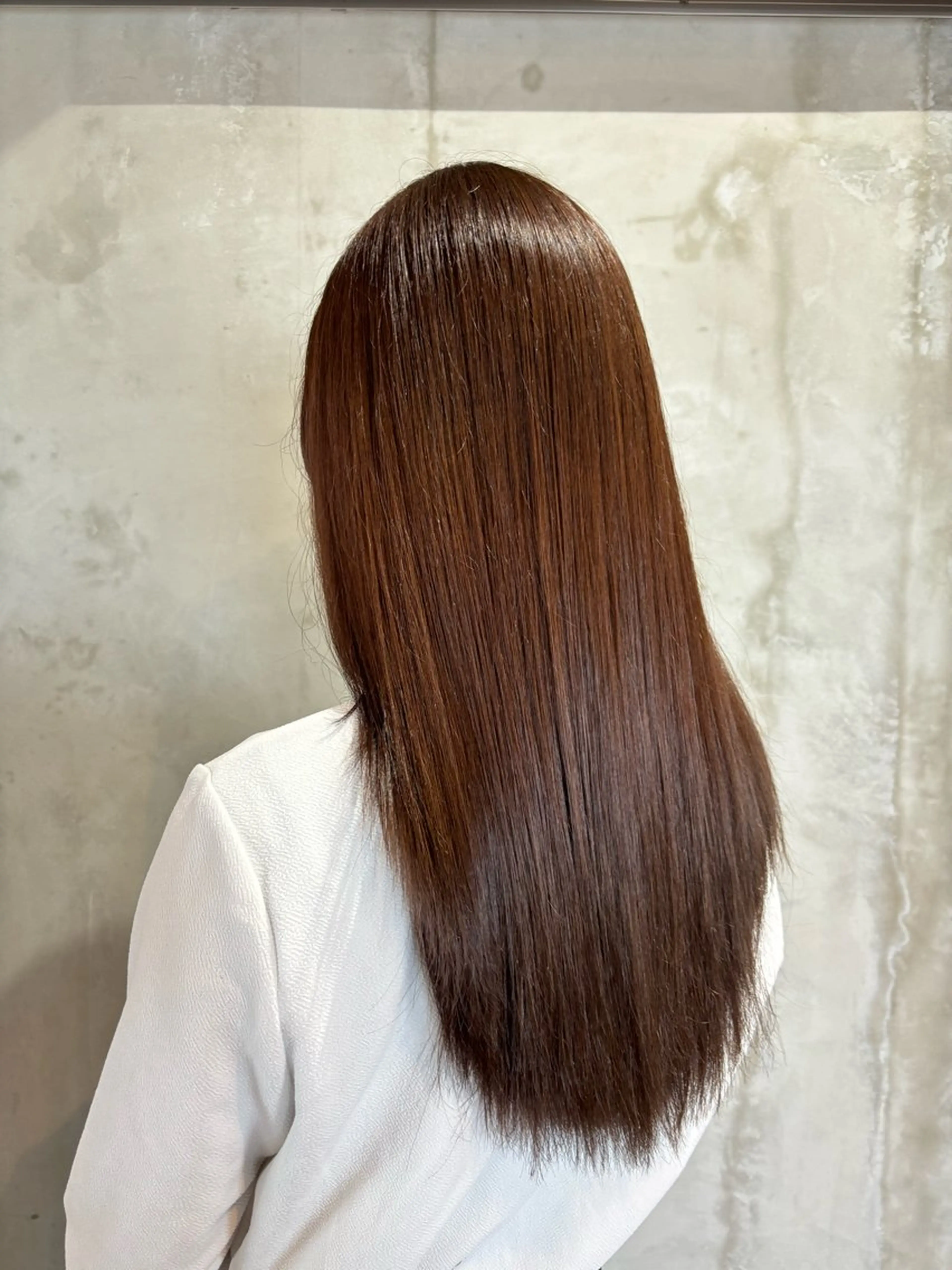 ロング カラー ヘアカラー ‪‪❤︎‬韓国レイヤ ー❤︎/saraのヘアスタイル