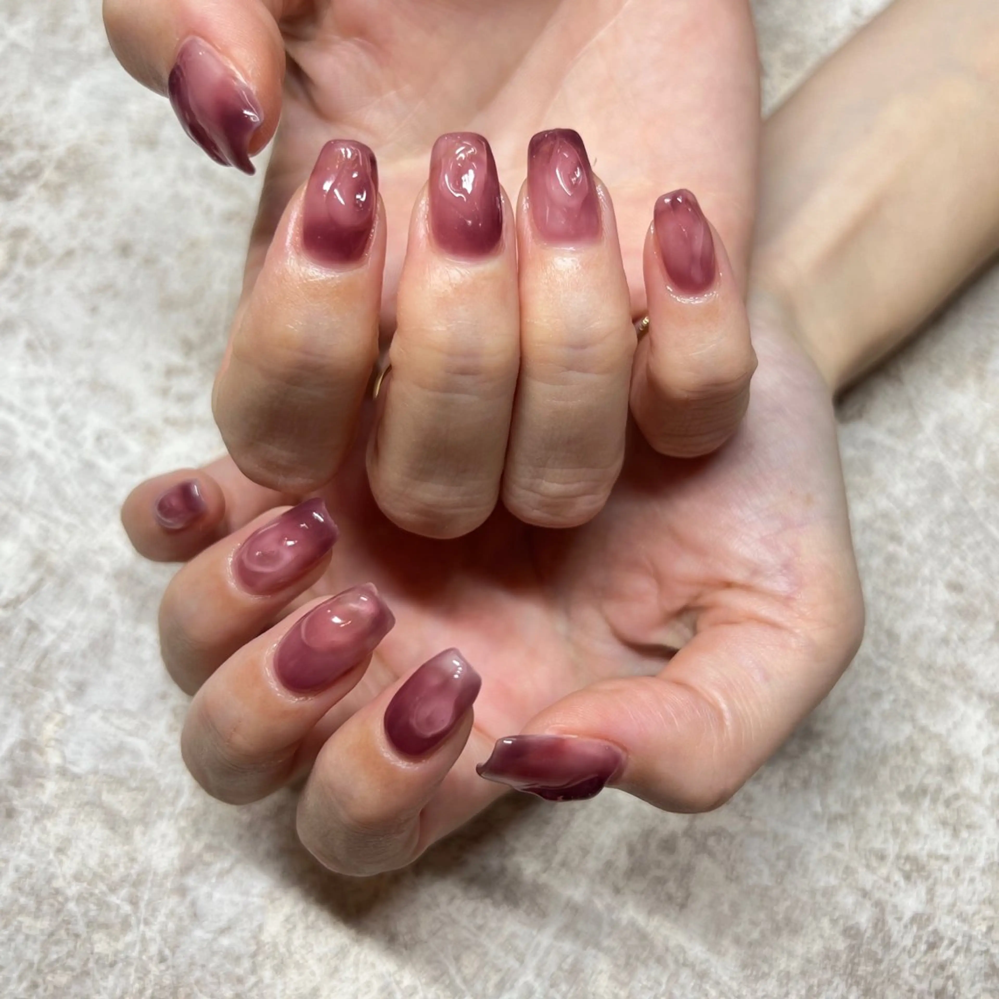 ネイル 持ち込み ルミエナ銀座 KATAOKAのネイルデザイン