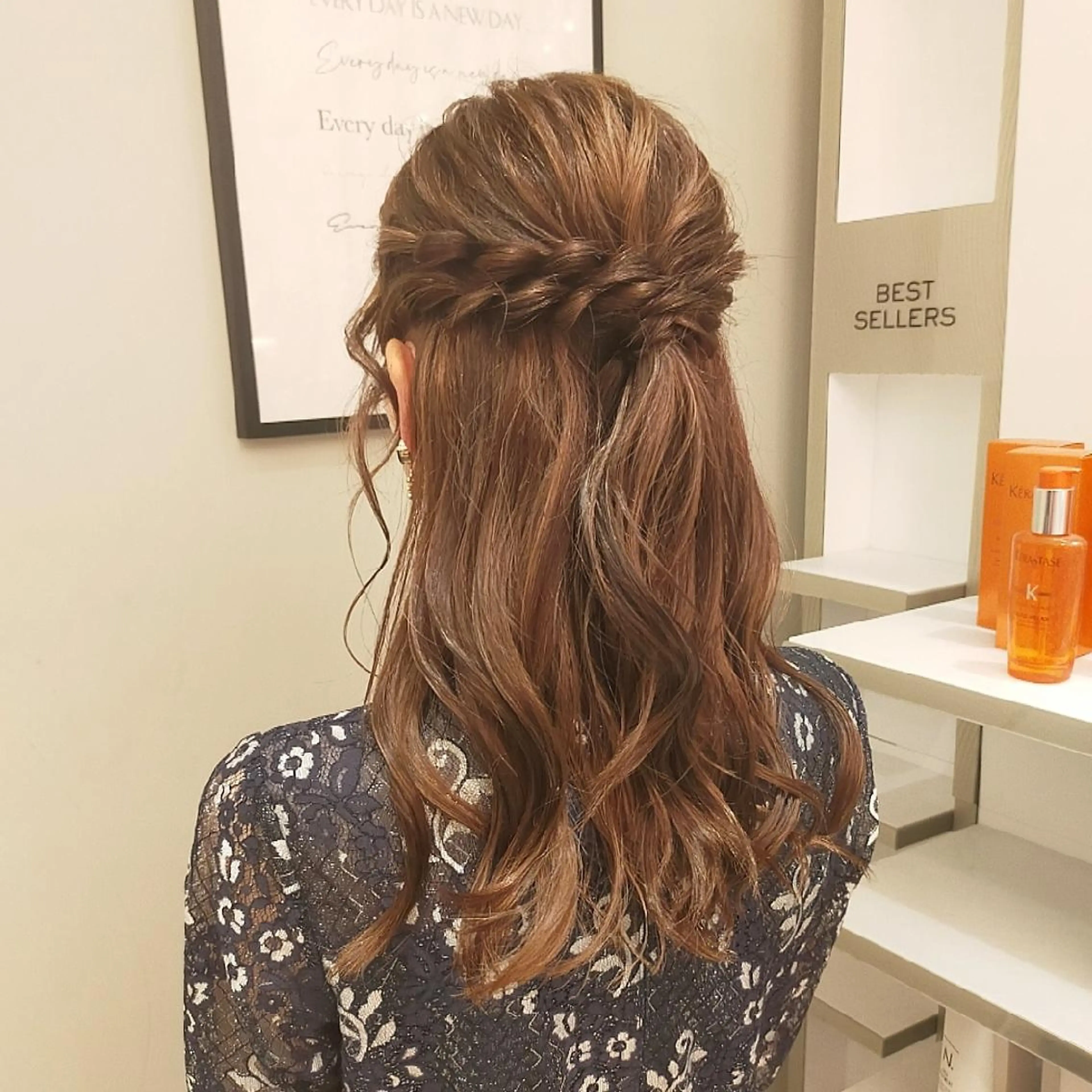 ロング ヘアアレンジ 結婚式・ブライダル 🌺夏の褒められヘア 🌺 NAO のヘアスタイル