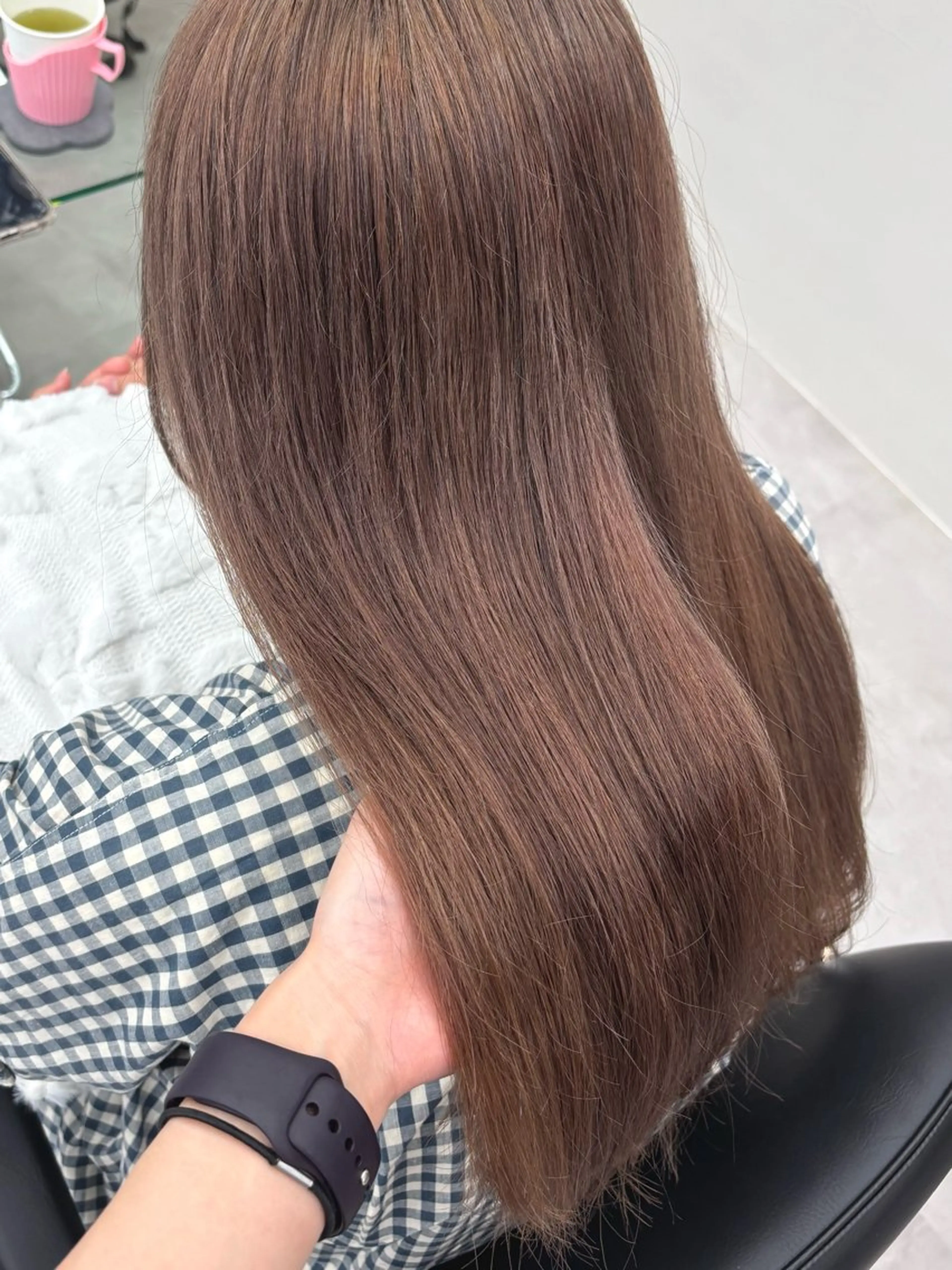 ロング カラー 羽エクステ/シール エクステ/横浜駅5分のヘアスタイル