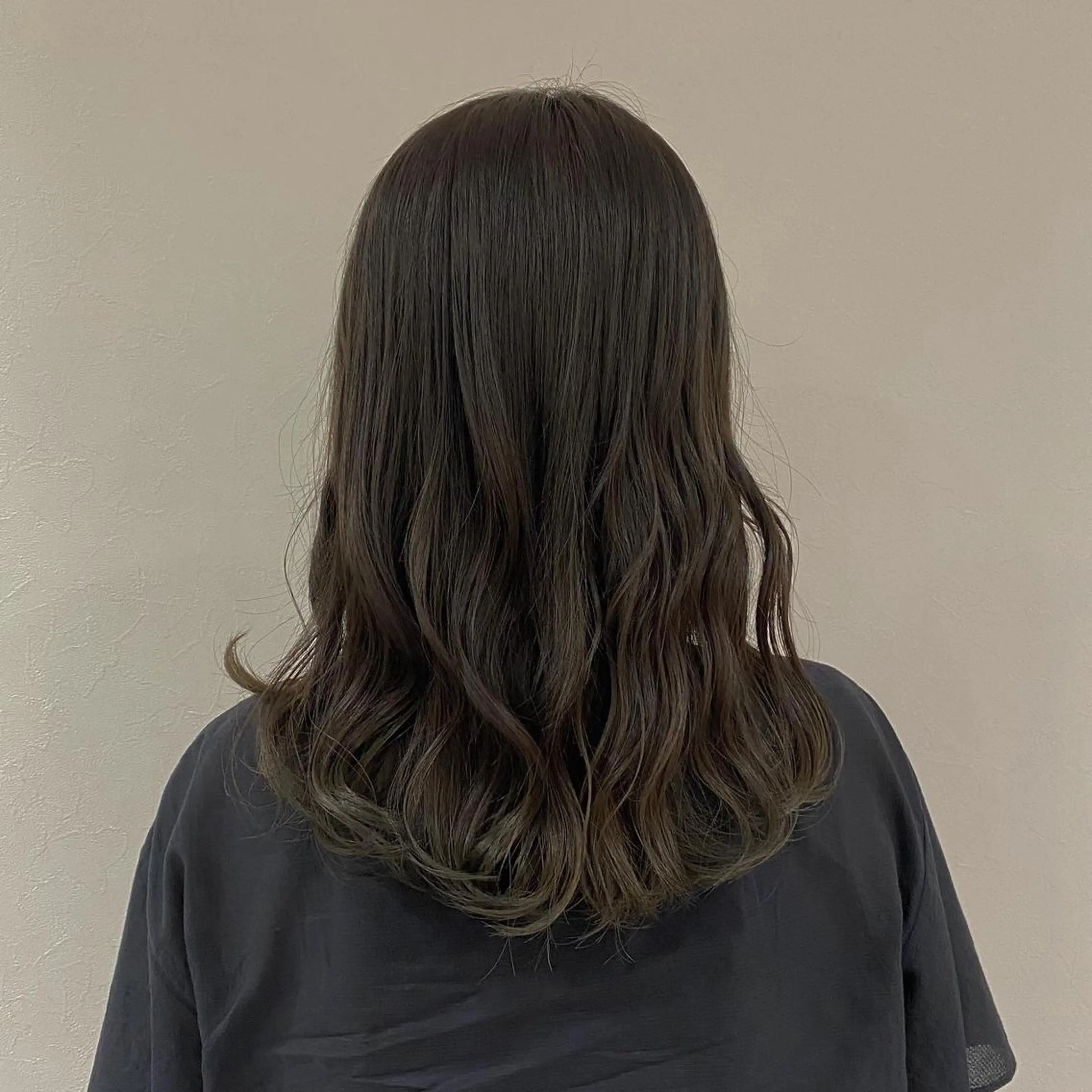 セミロング トリートメント 髪質改善/shuki 韓国/代表取締役のヘアスタイル