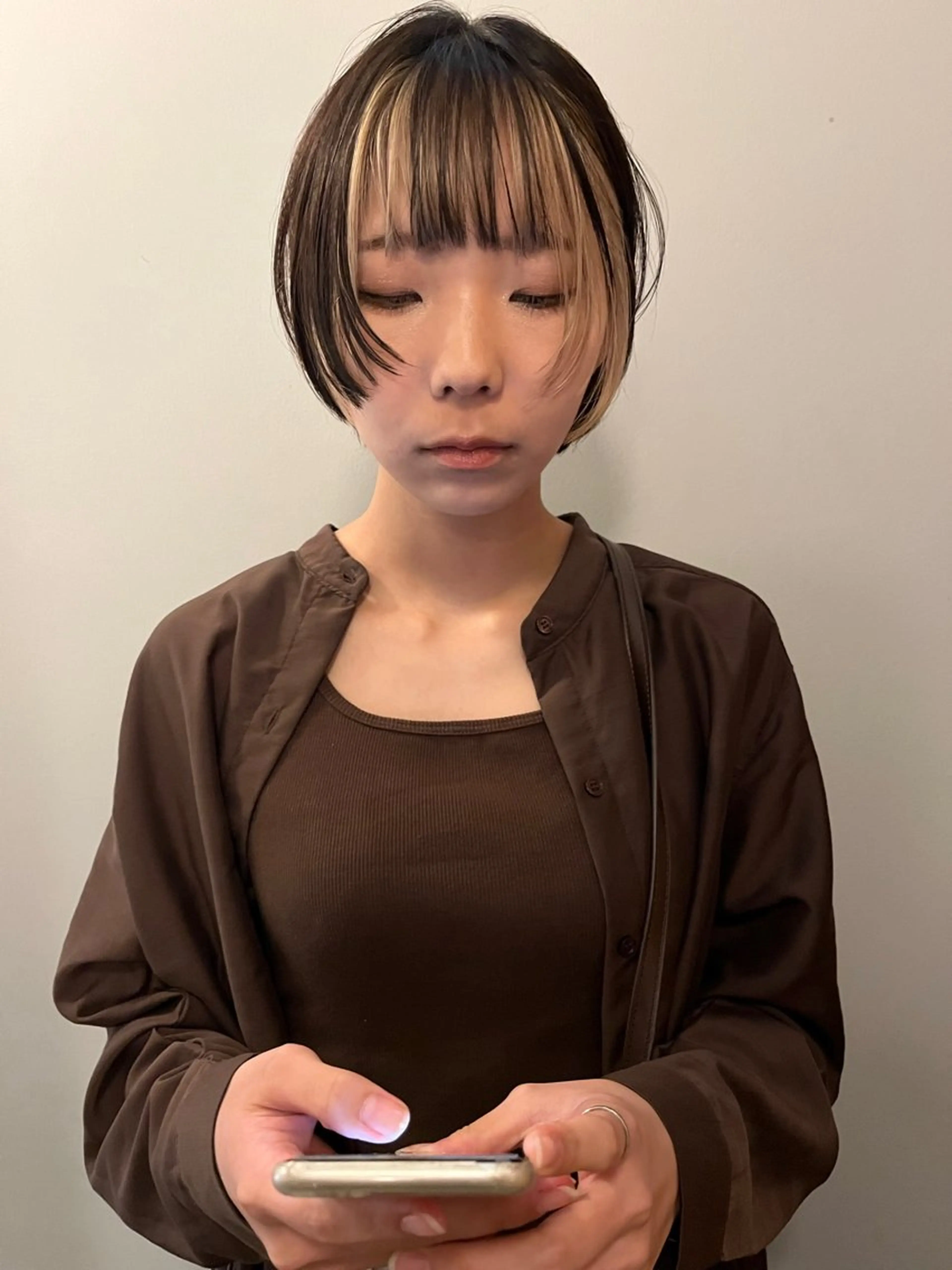 ショート カット ヘアカラー トリートメント ショート/ボブ /パーマ🌿柏原良亮のヘアスタイル