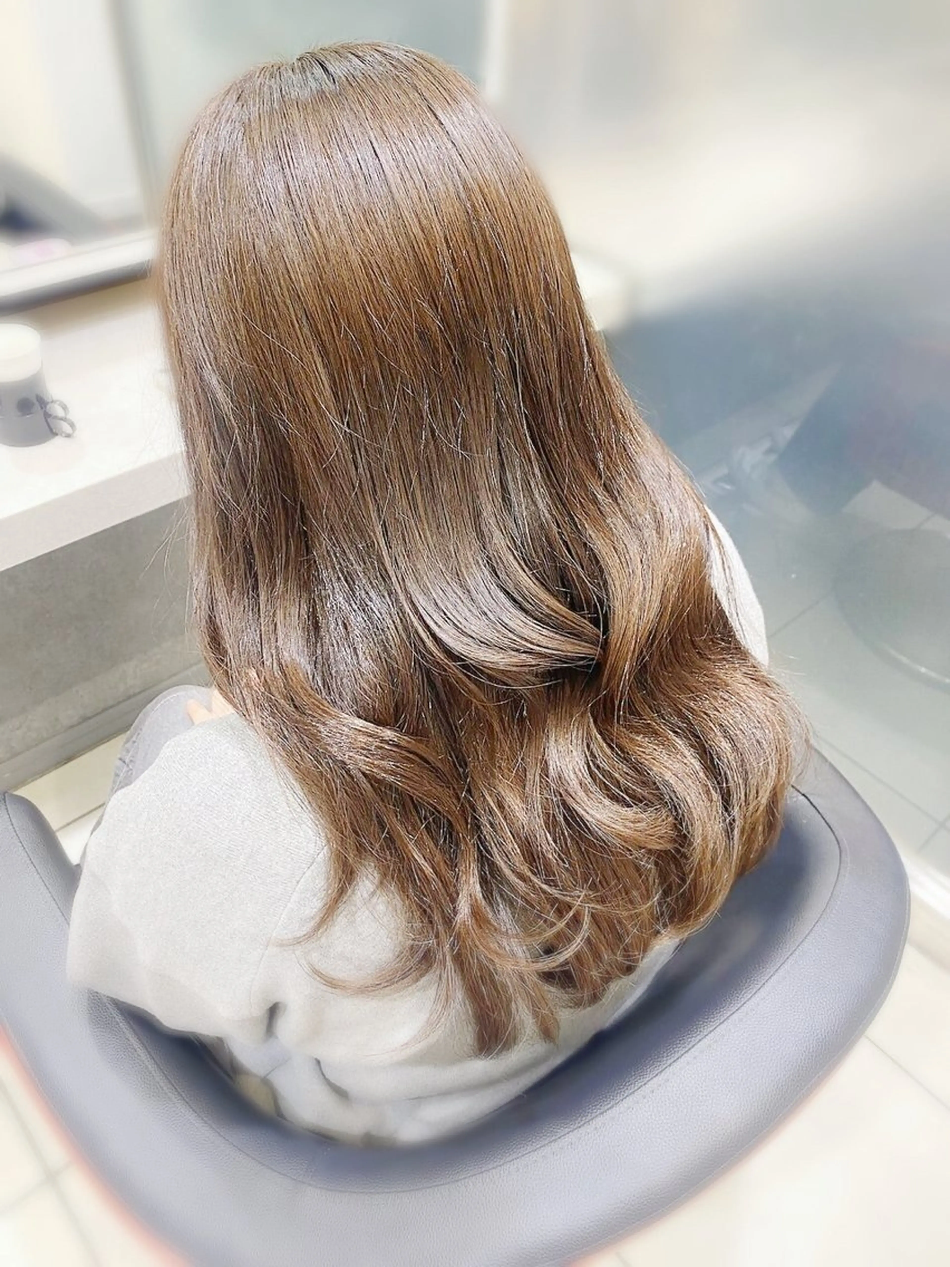 ロング カラー ベージュカラー 透明感カラー カット ヘアカラー トリートメント VANCOUNCIL 松本のヘアスタイル