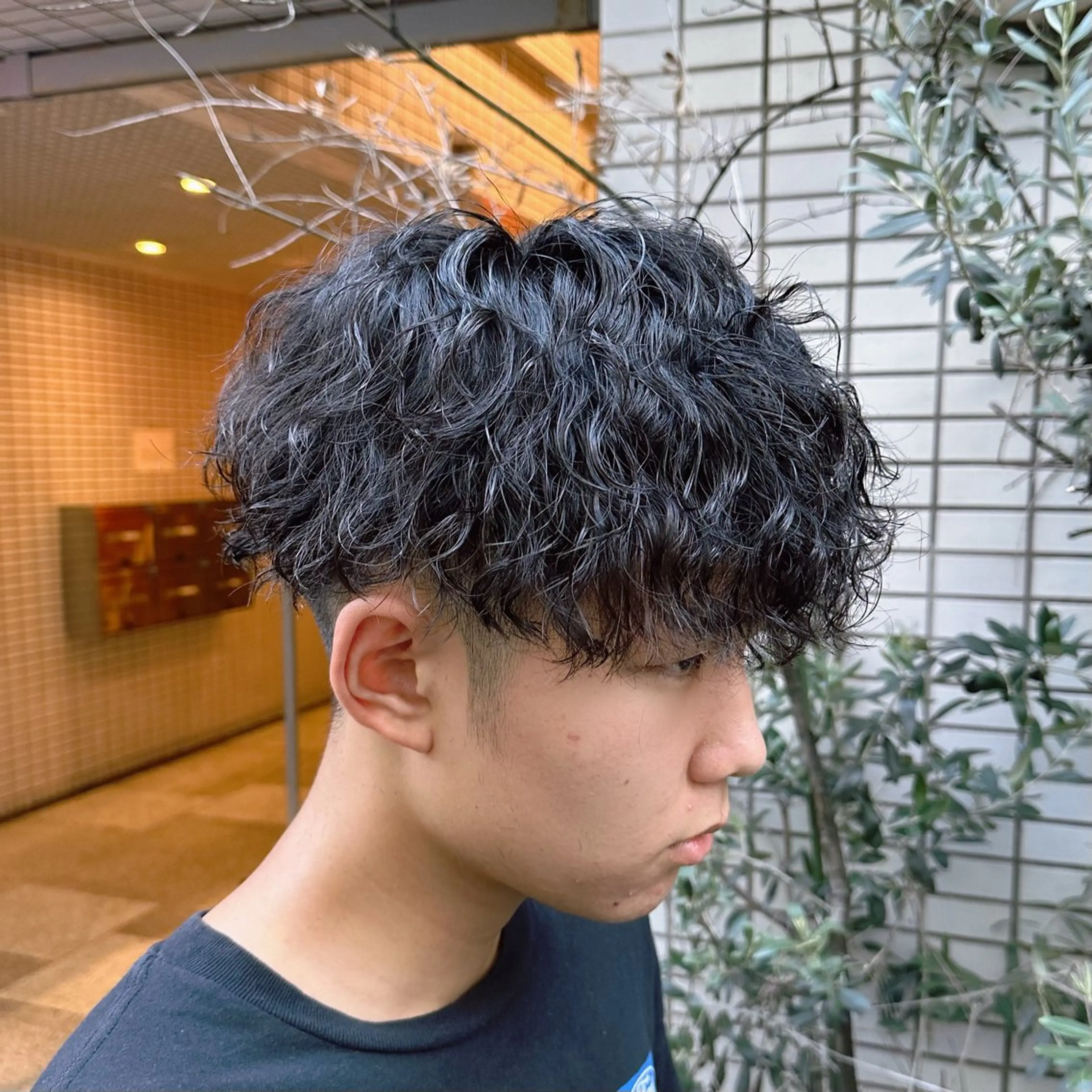 パーマ メンズ 横浜/カット/ パーマ/shuのヘアスタイル