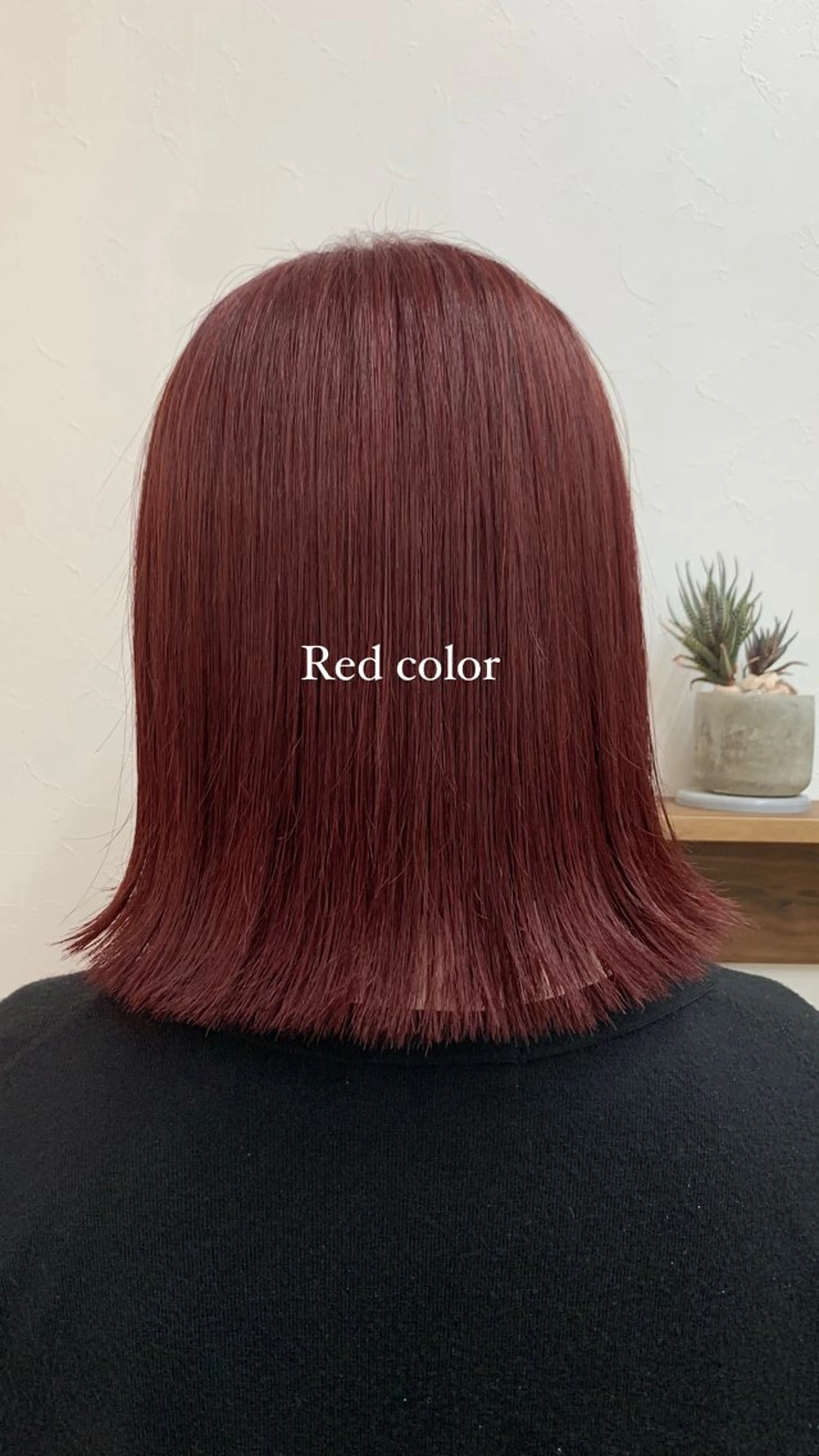 ミディアム カラー カワクボ ソラのヘアスタイル
