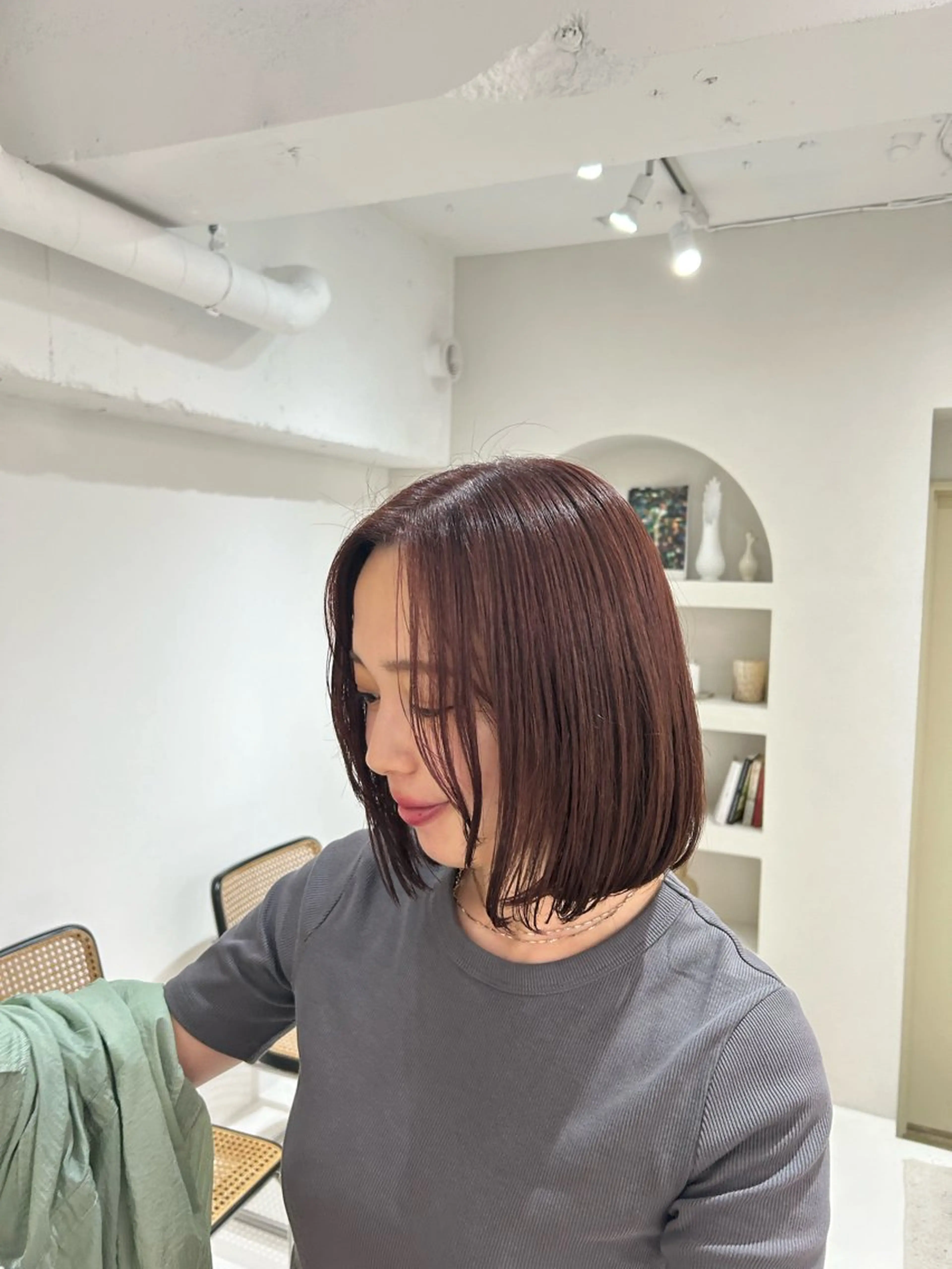 カラー ヘアカラー カットモデル募集 ayaのヘアスタイル