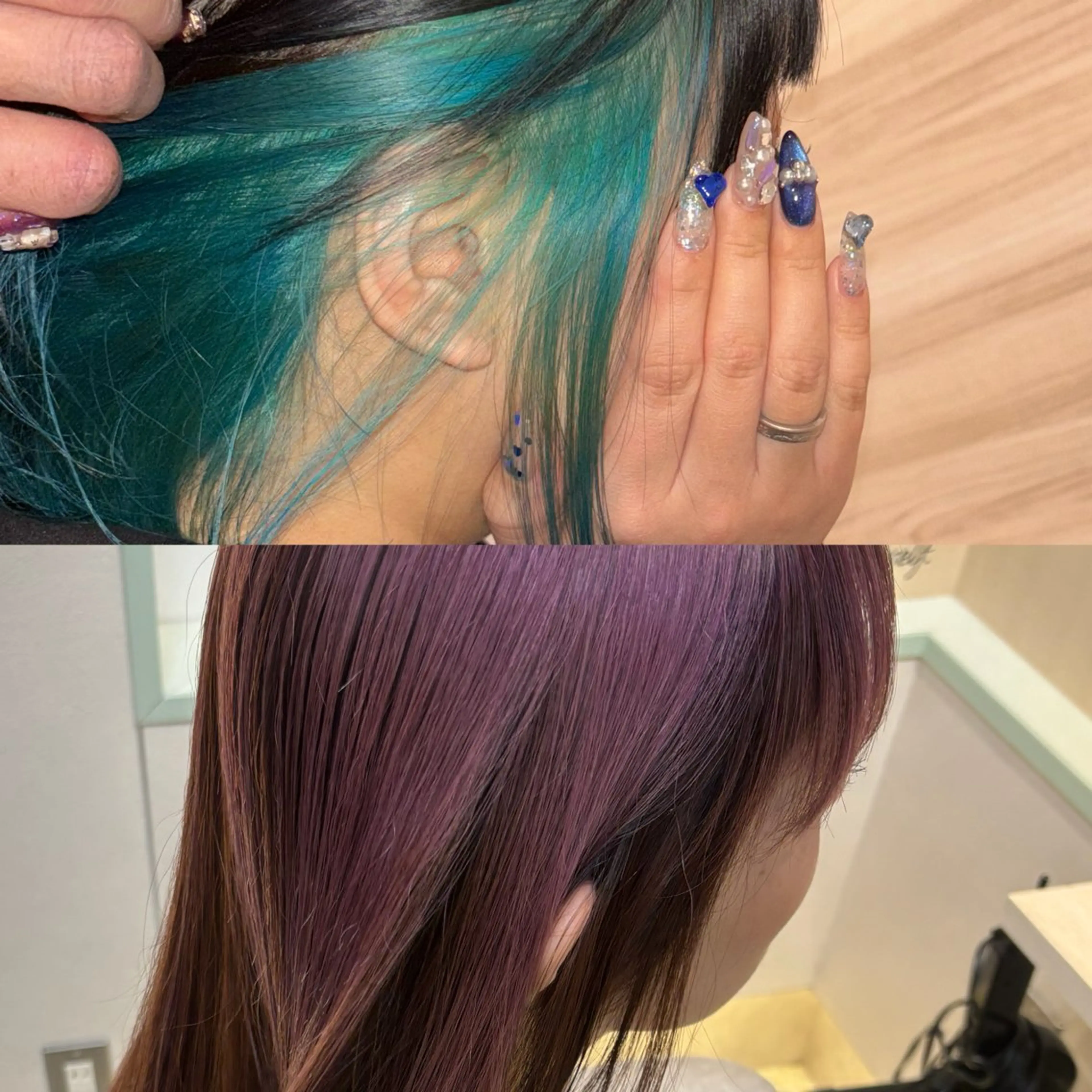 カラー 中島 心璃愛のヘアスタイル