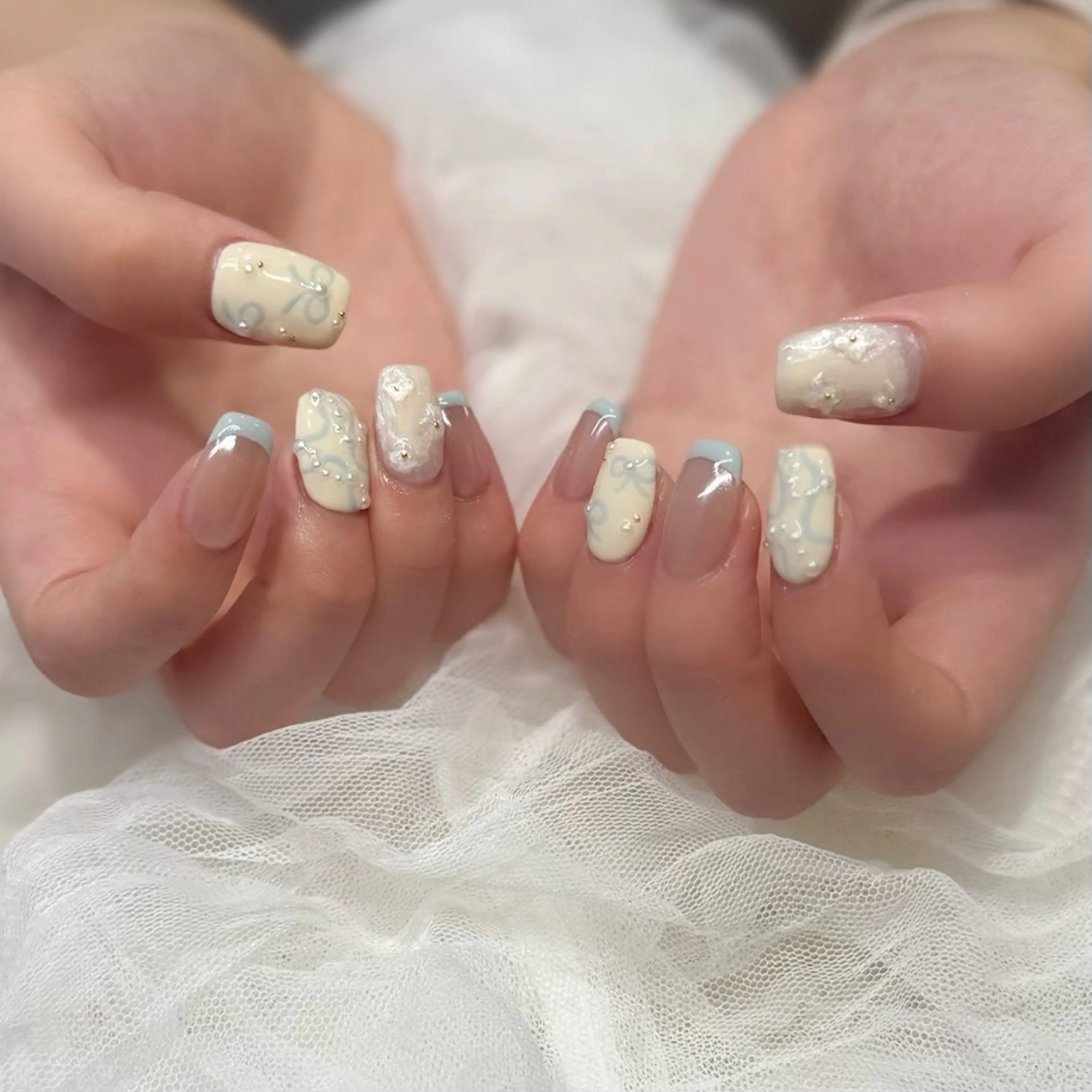 ネイル ハンドネイル 新井 ひなののネイルデザイン