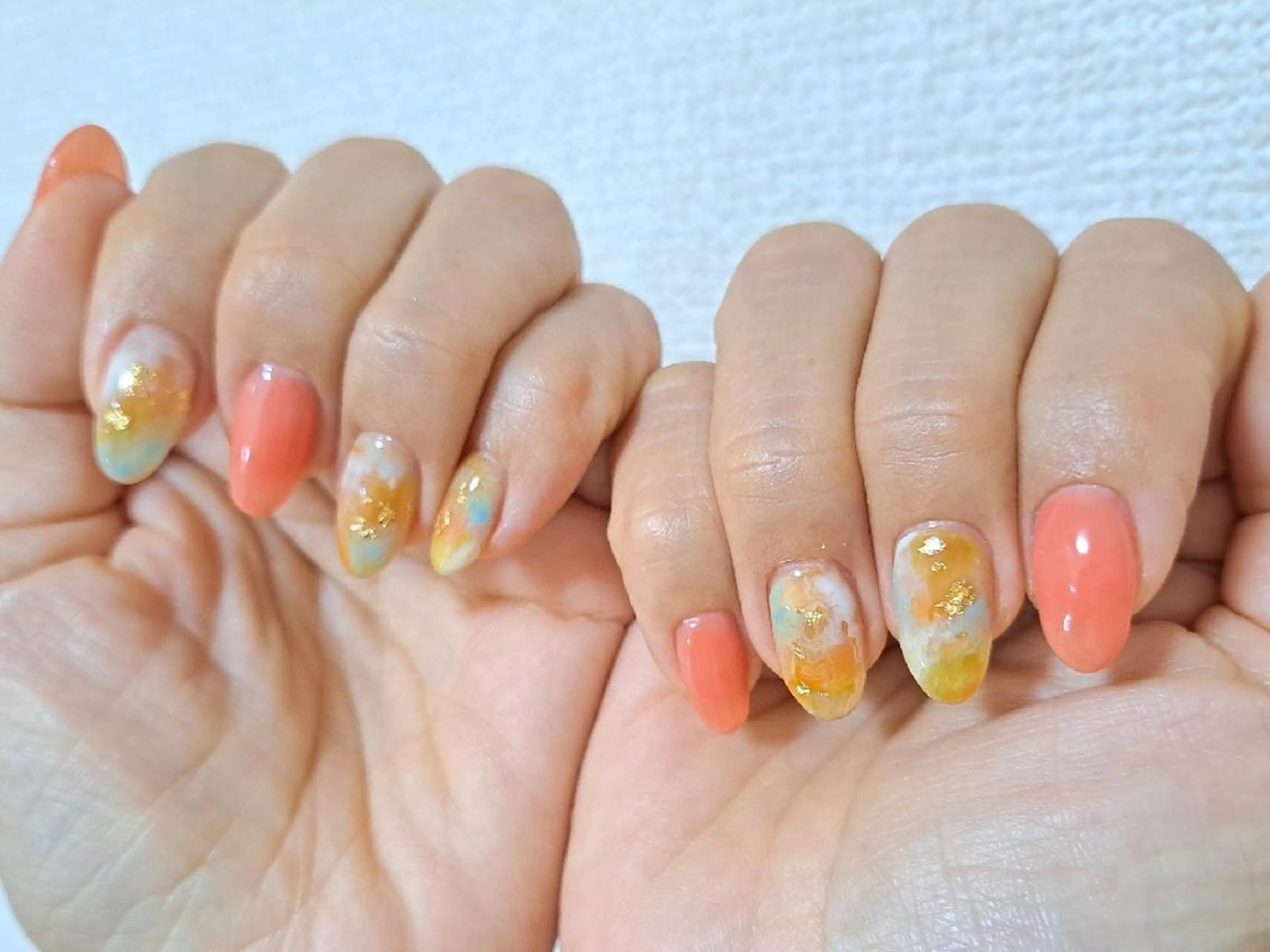 ネイル ニュアンスネイル ハンドネイル フットネイル Lupinus ルピナスのネイルデザイン