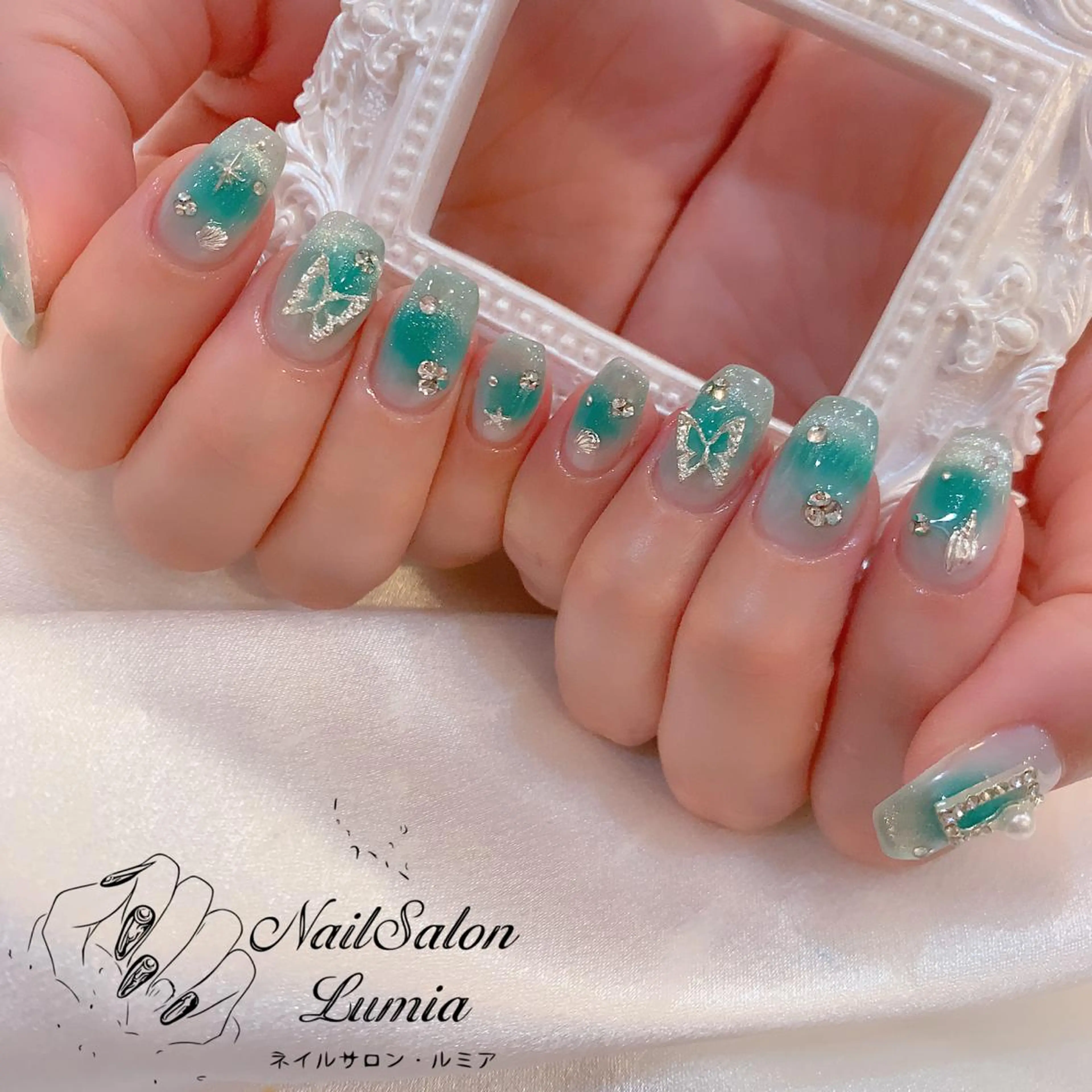 ネイル ハンドネイル ネイルサロン ルミア Lumia 店長のネイルデザイン