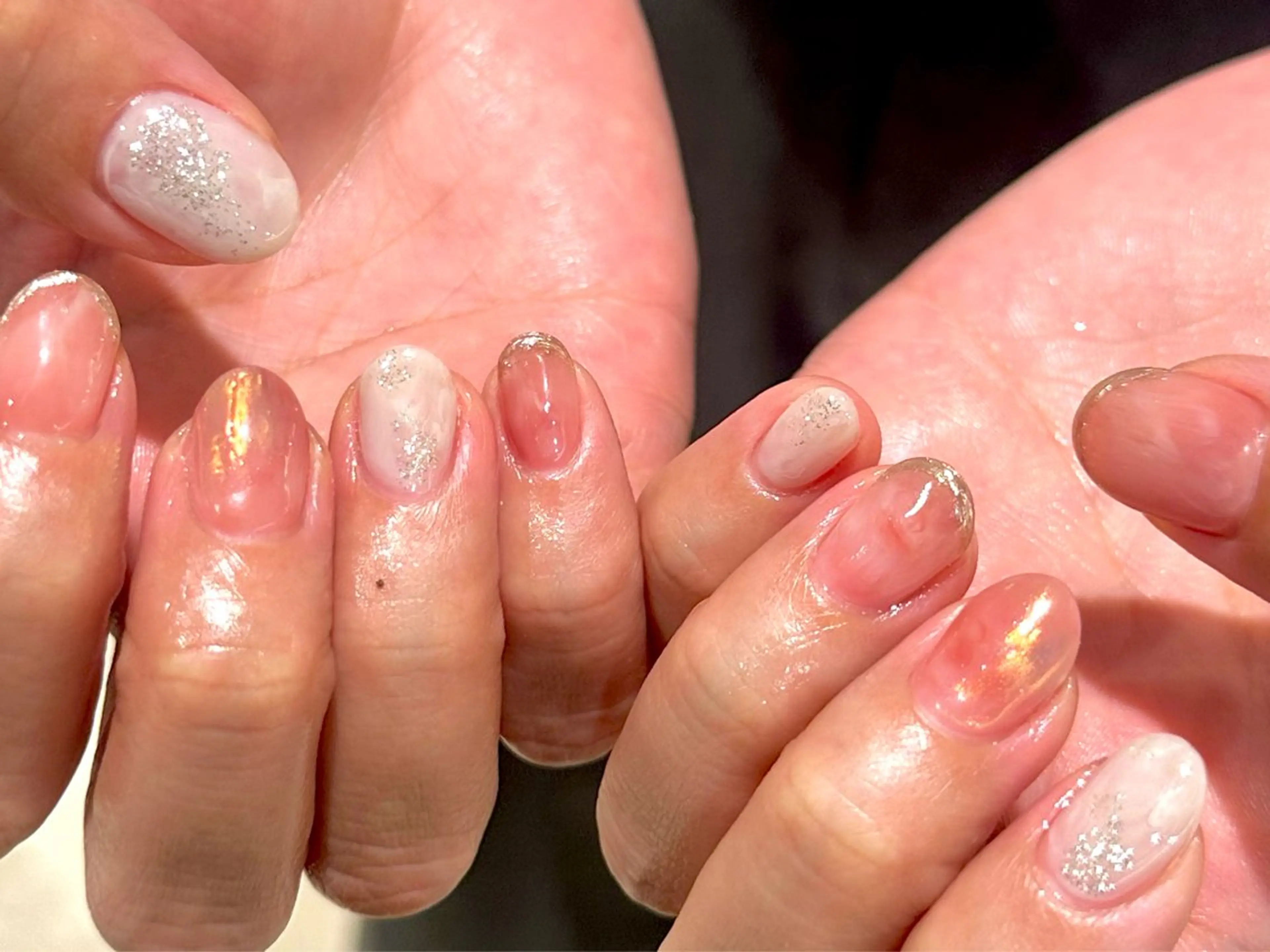 ネイル アートネイル 春ネイル ハンドネイル kano🫧 指名No.1💫のネイルデザイン