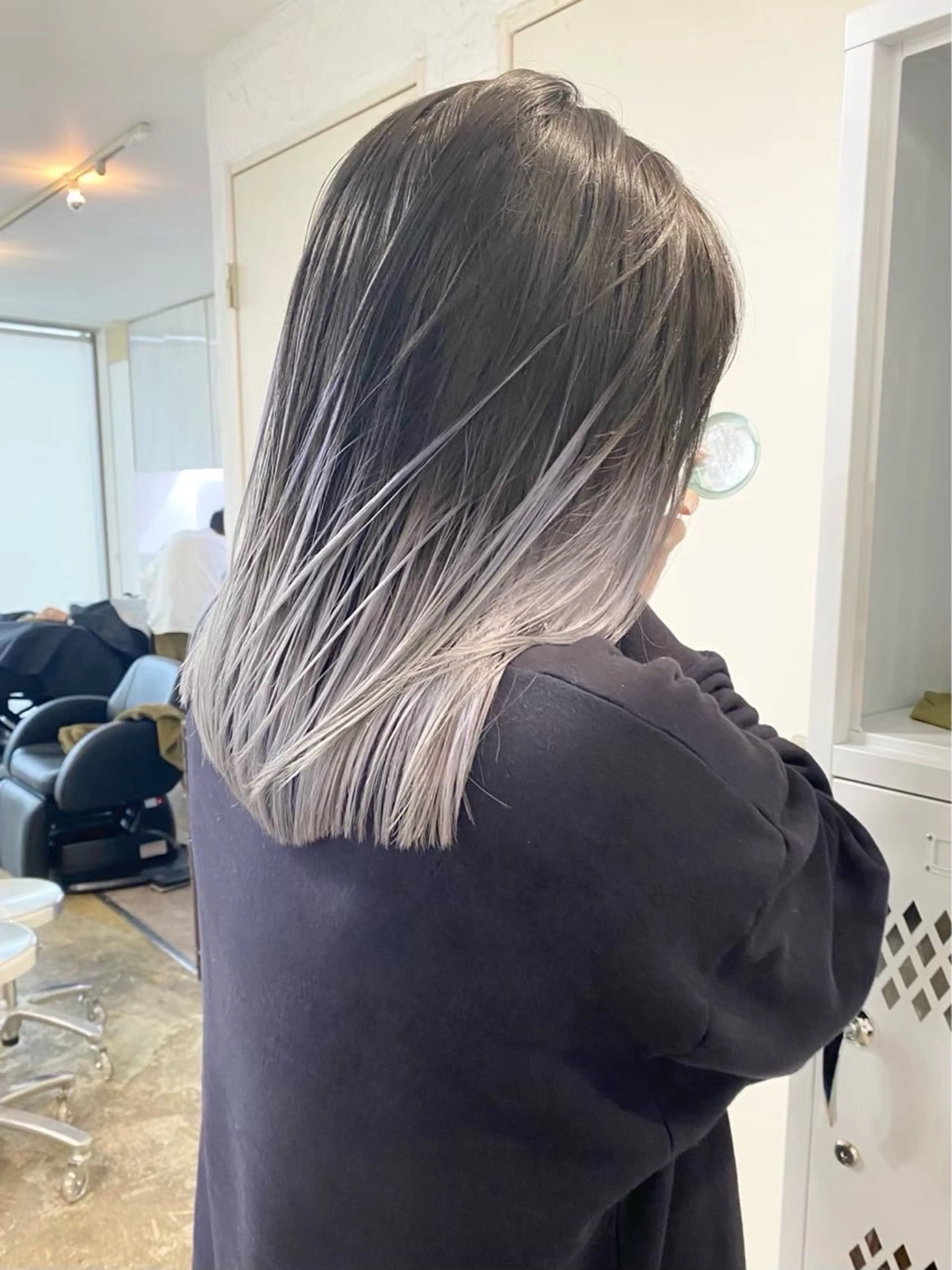 カラー ヘアカラー ちせ/ 透明感カラー /調布˚ 🦢₊✧のヘアスタイル