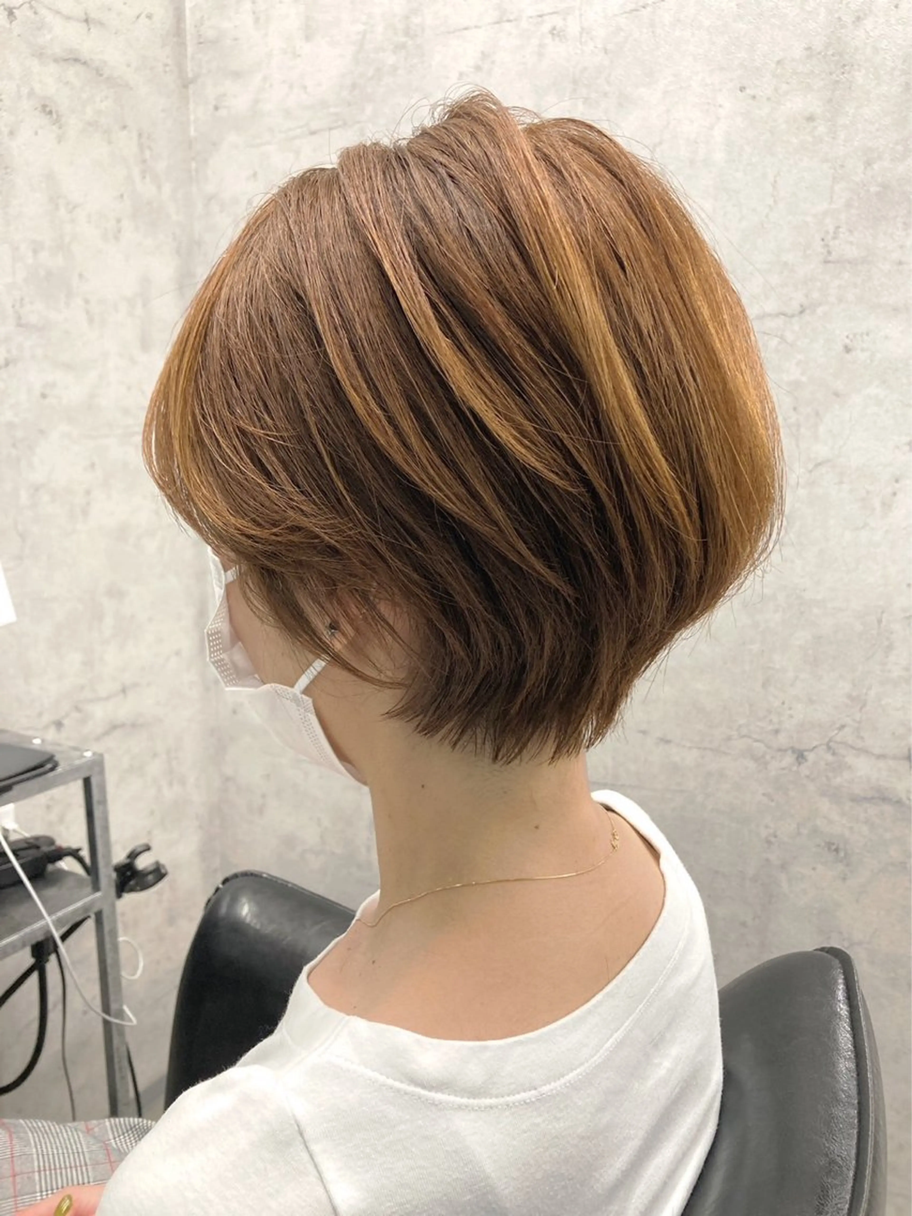 ショート 銀座/レイヤー 🌷nonoka🌷のヘアスタイル