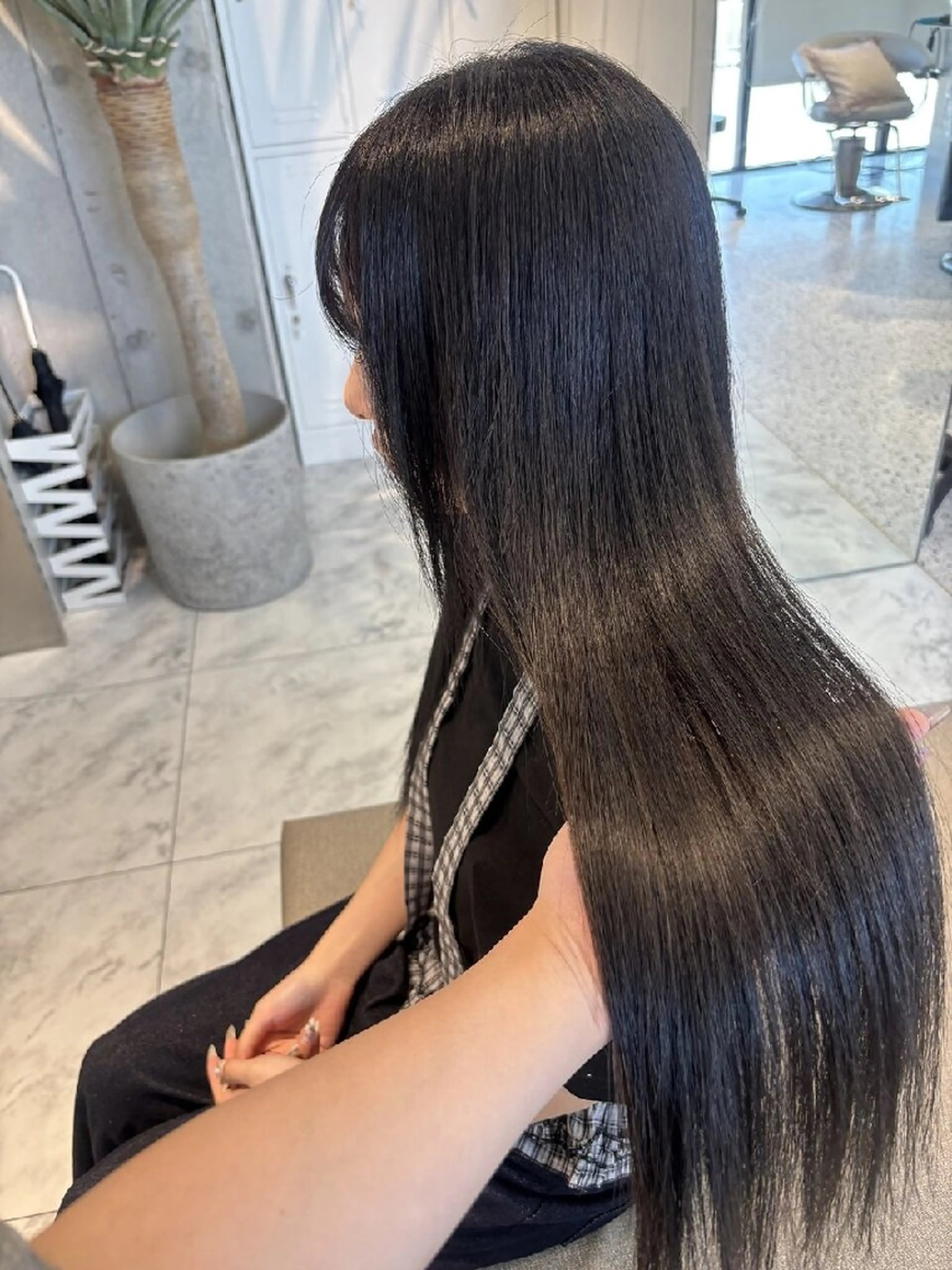 カラー ロング Lond Roleのヘアスタイル