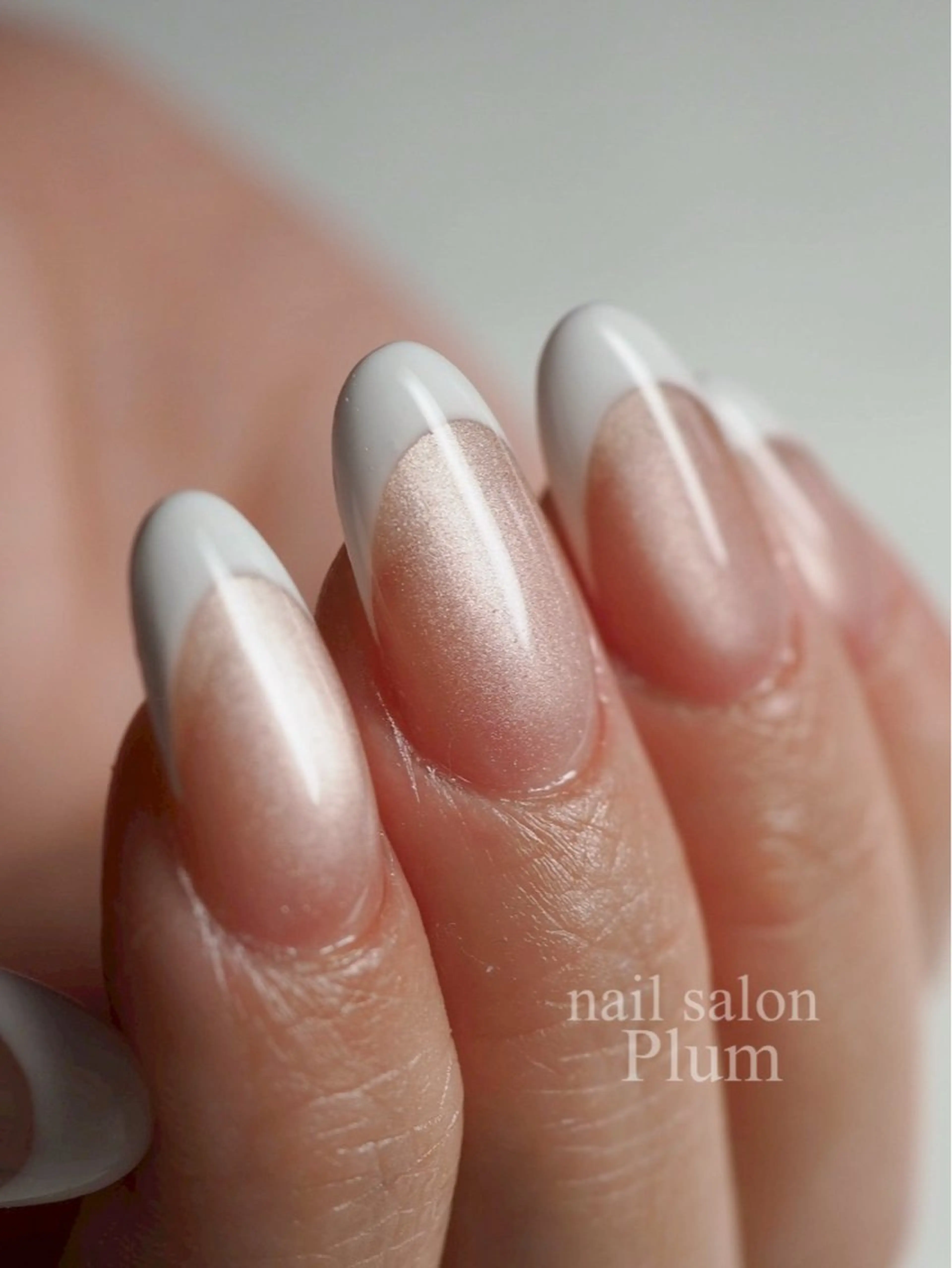 ネイル クリアネイル ハンドネイル Plum Kanaのネイルデザイン