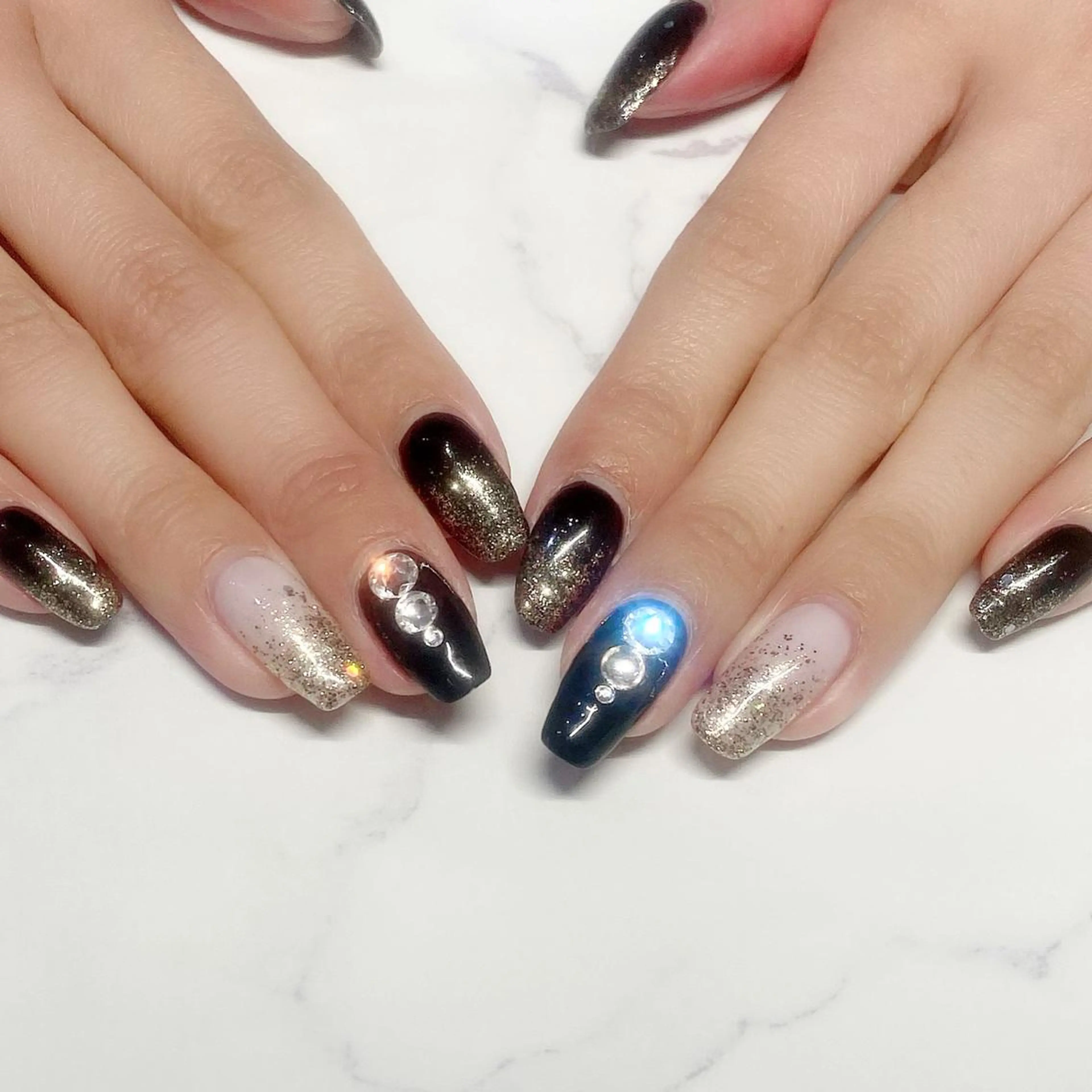 セミロング 今野 薫のネイルデザイン