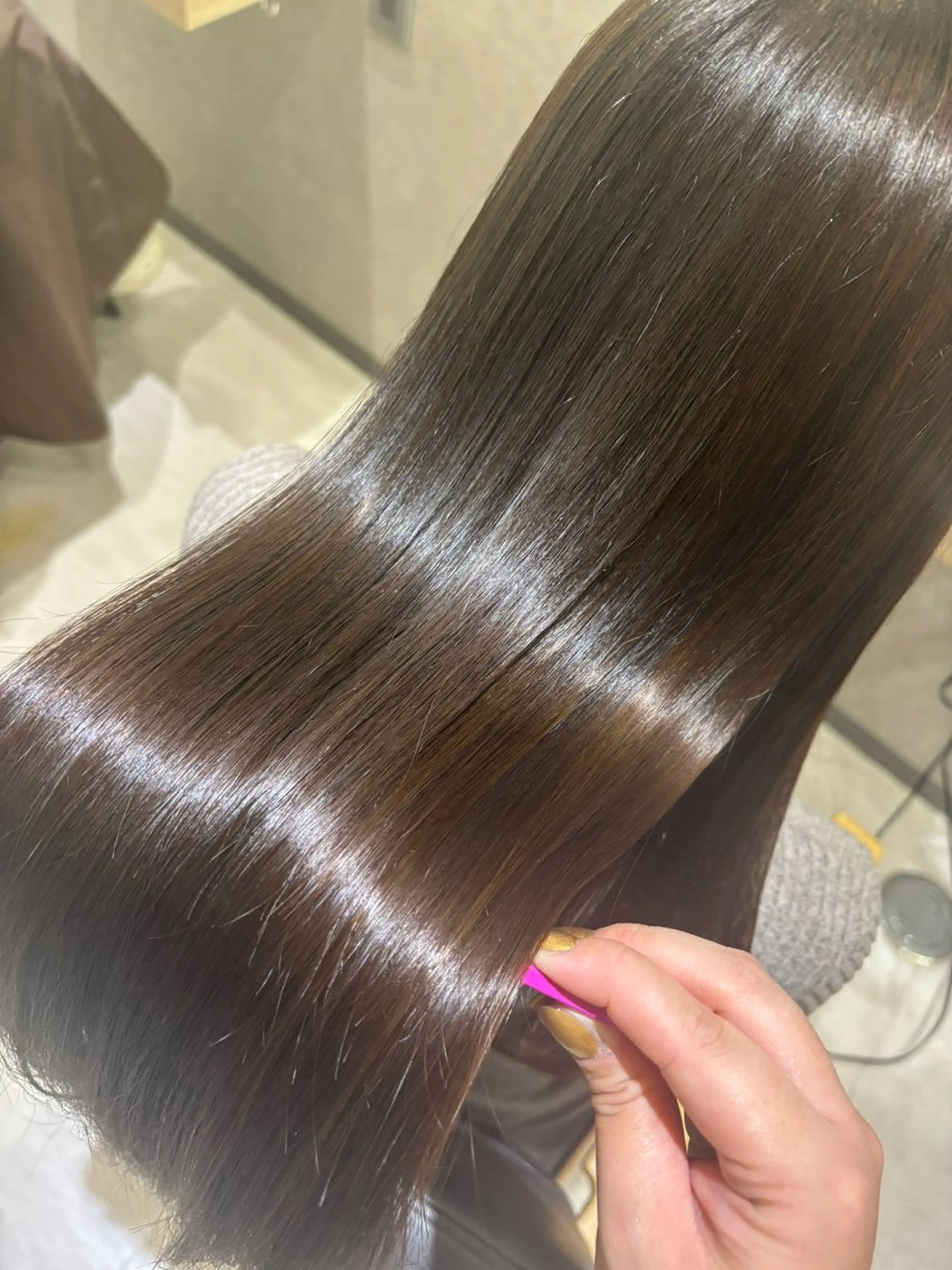 セミロング カラー Asumi 髪質改善/美髪/艶髪のヘアスタイル