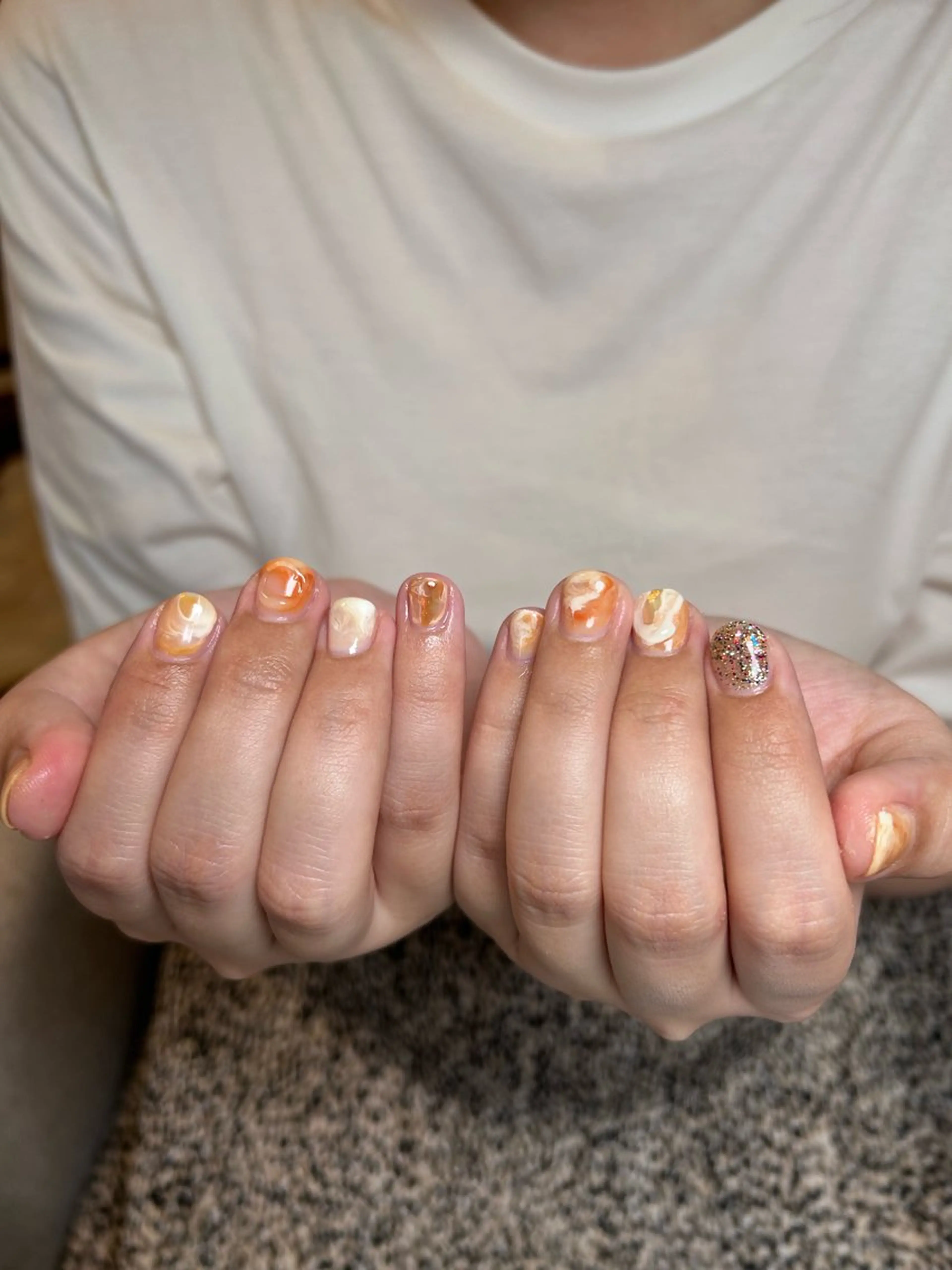 ネイル ニュアンスネイル ハンドネイル ハンドケア Atelier Ariのネイルデザイン