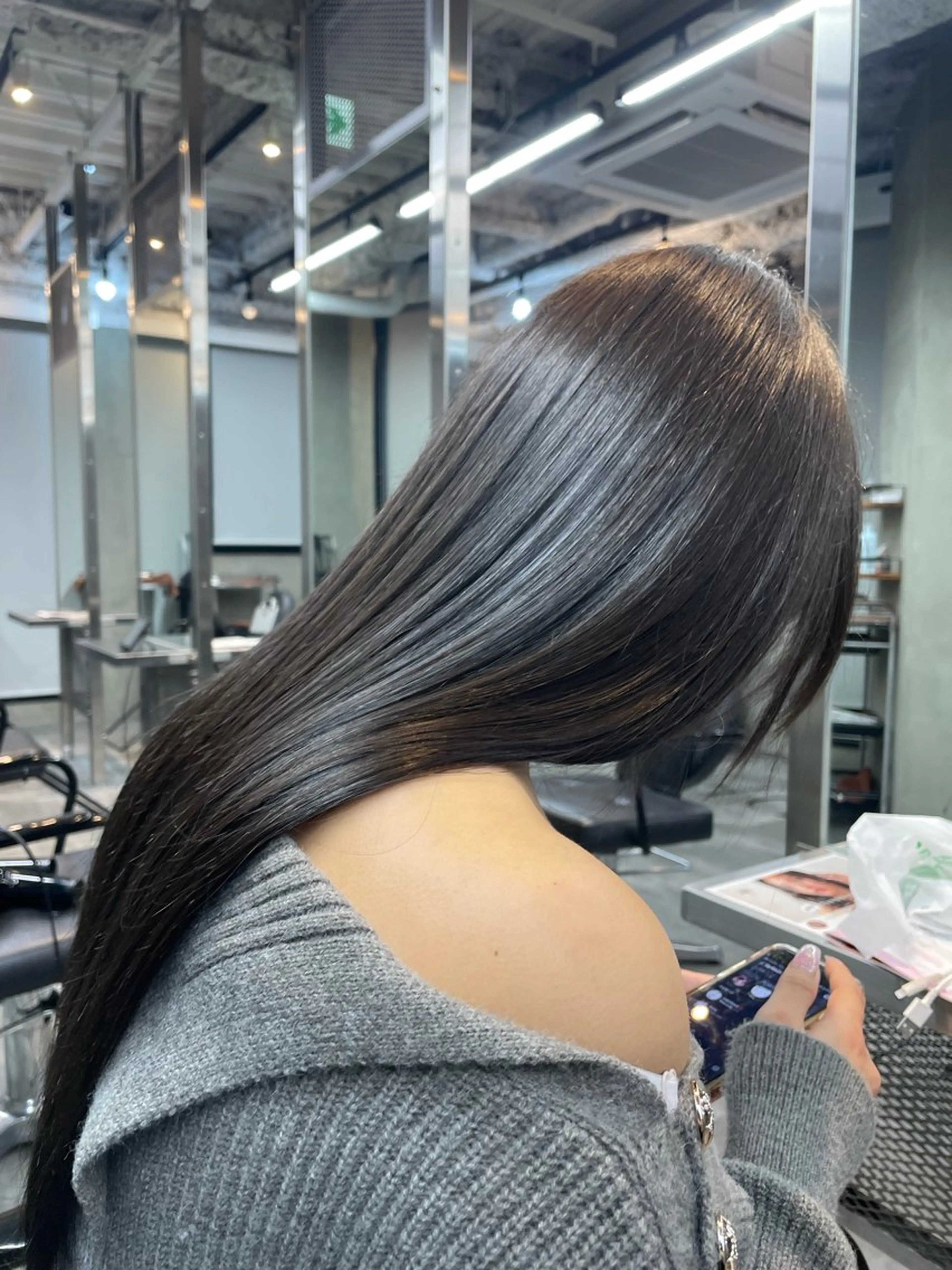 カラー 森 雄大のヘアスタイル