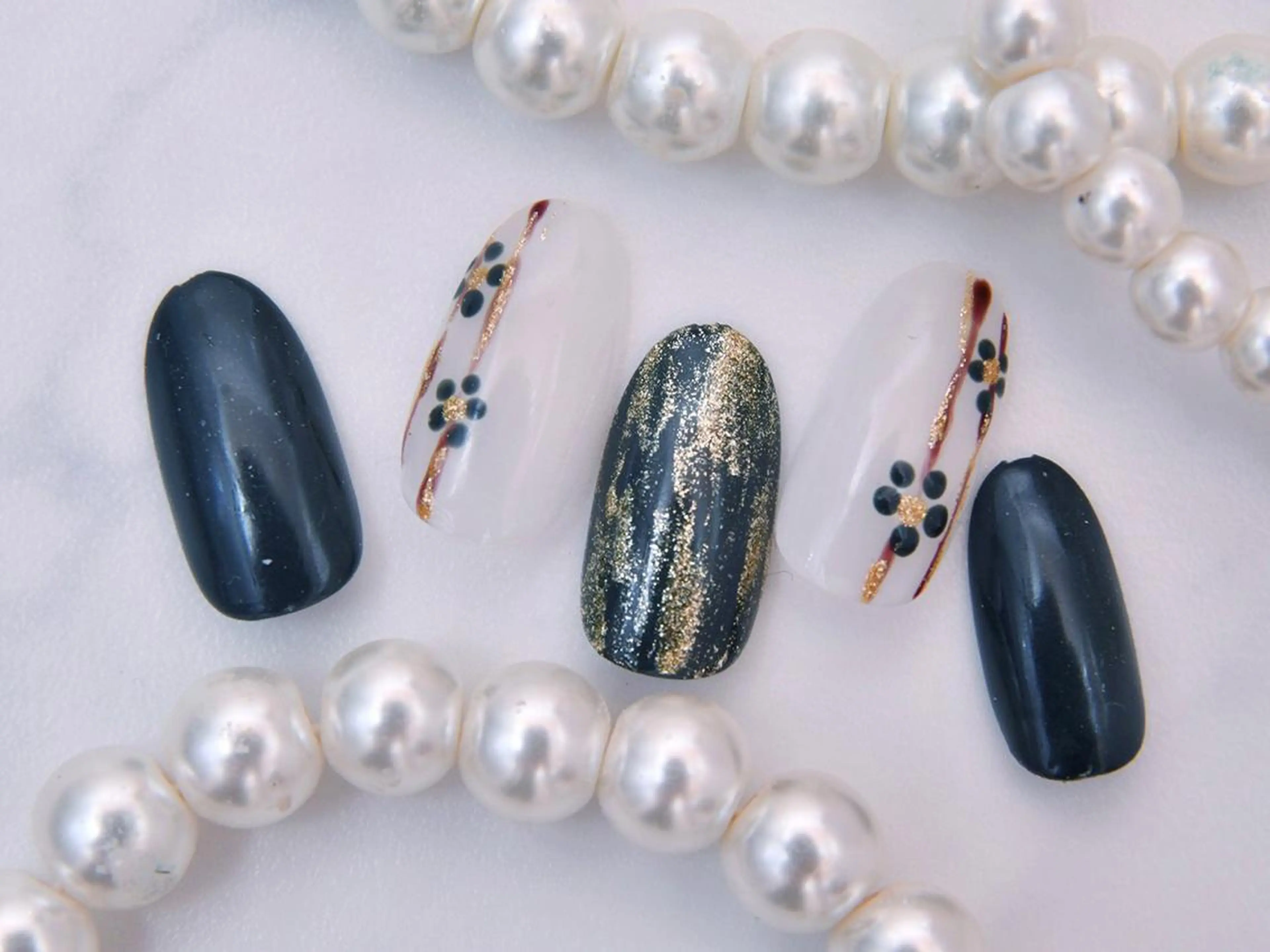 ネイル 桜ネイル 長さ出し フットネイル スカルプネイル 💗🪽Tiary Nail🪽💗のネイルデザイン