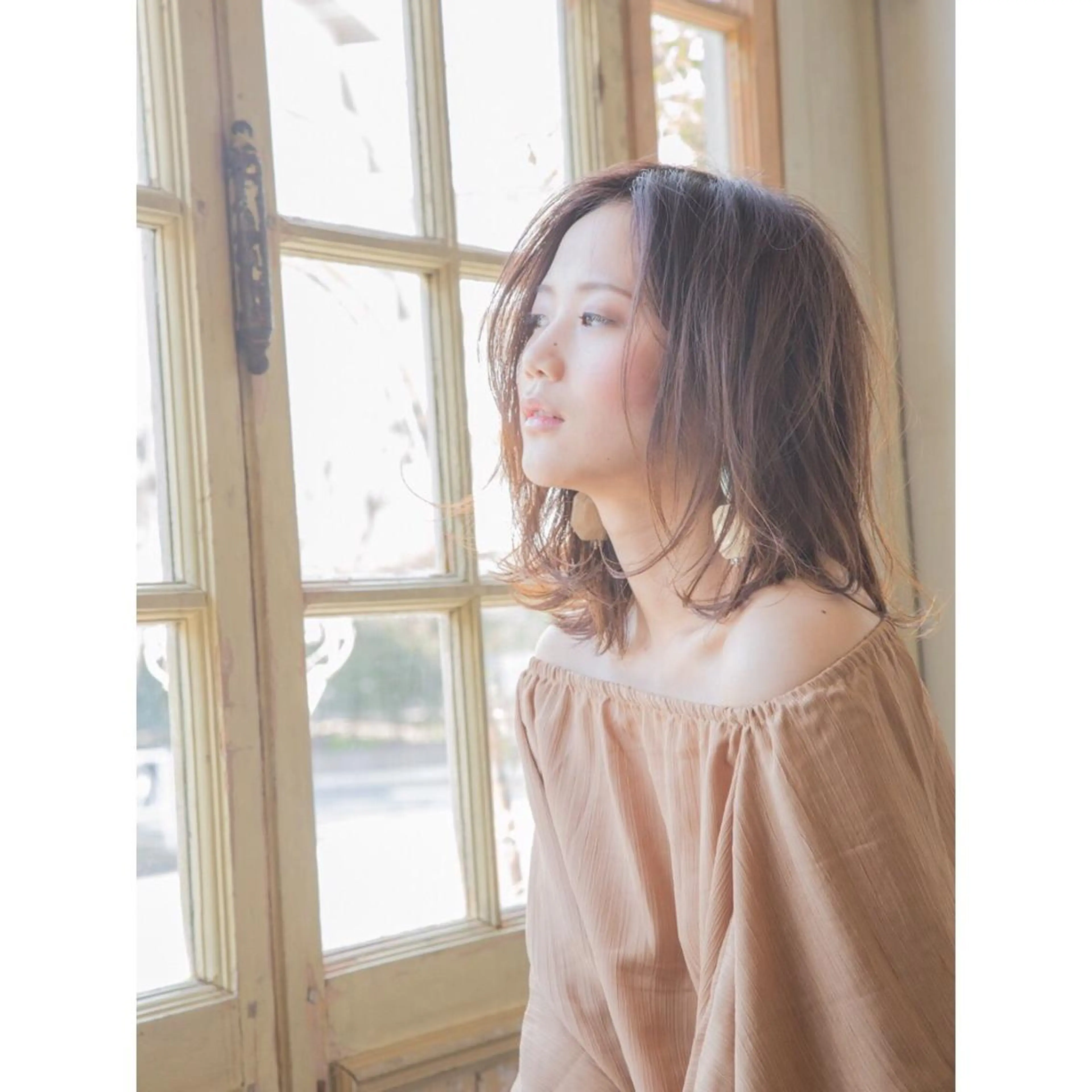 4月平日限定❤️カット+ヘアカラーの写真