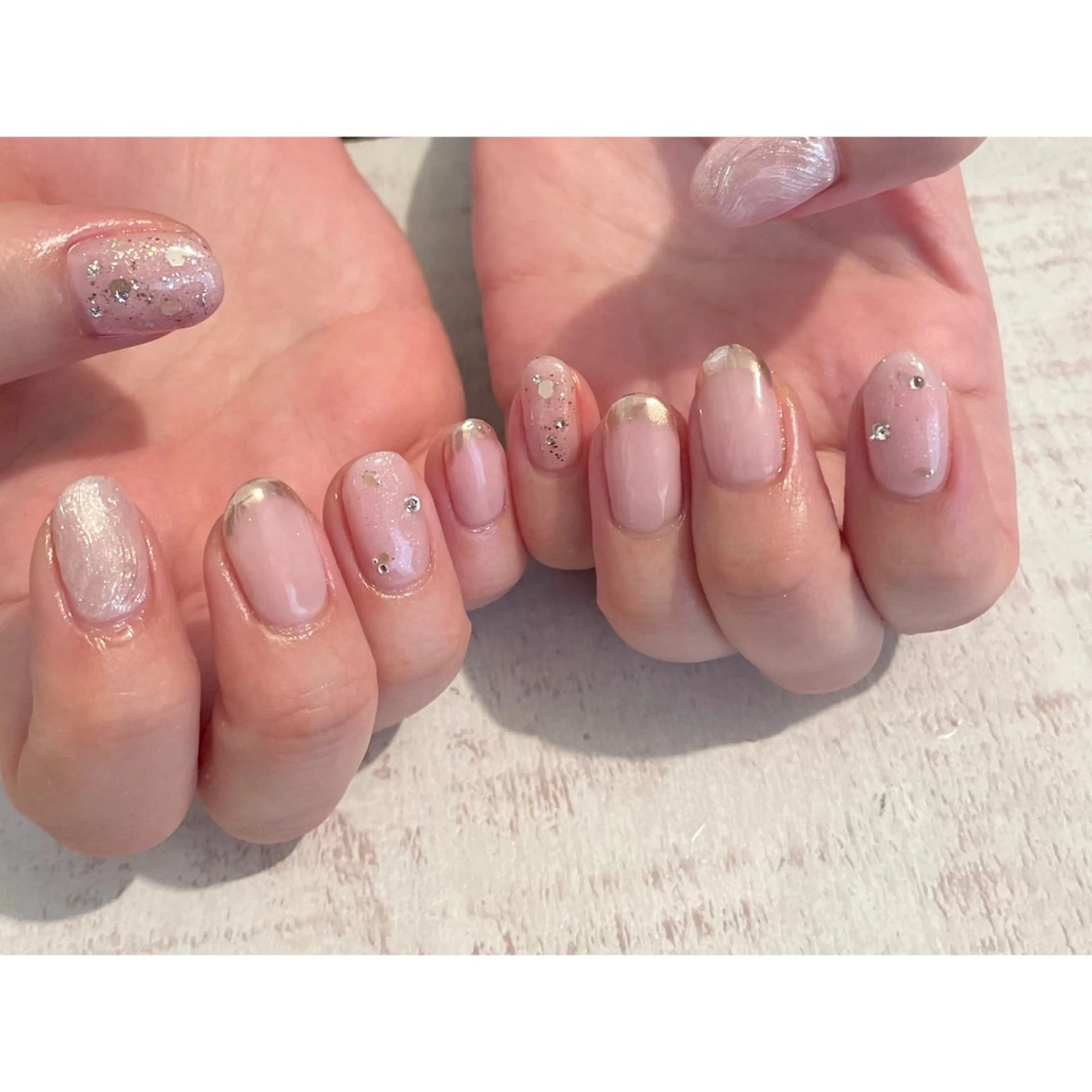 ネイル 𖡼 yumenoのネイルデザイン