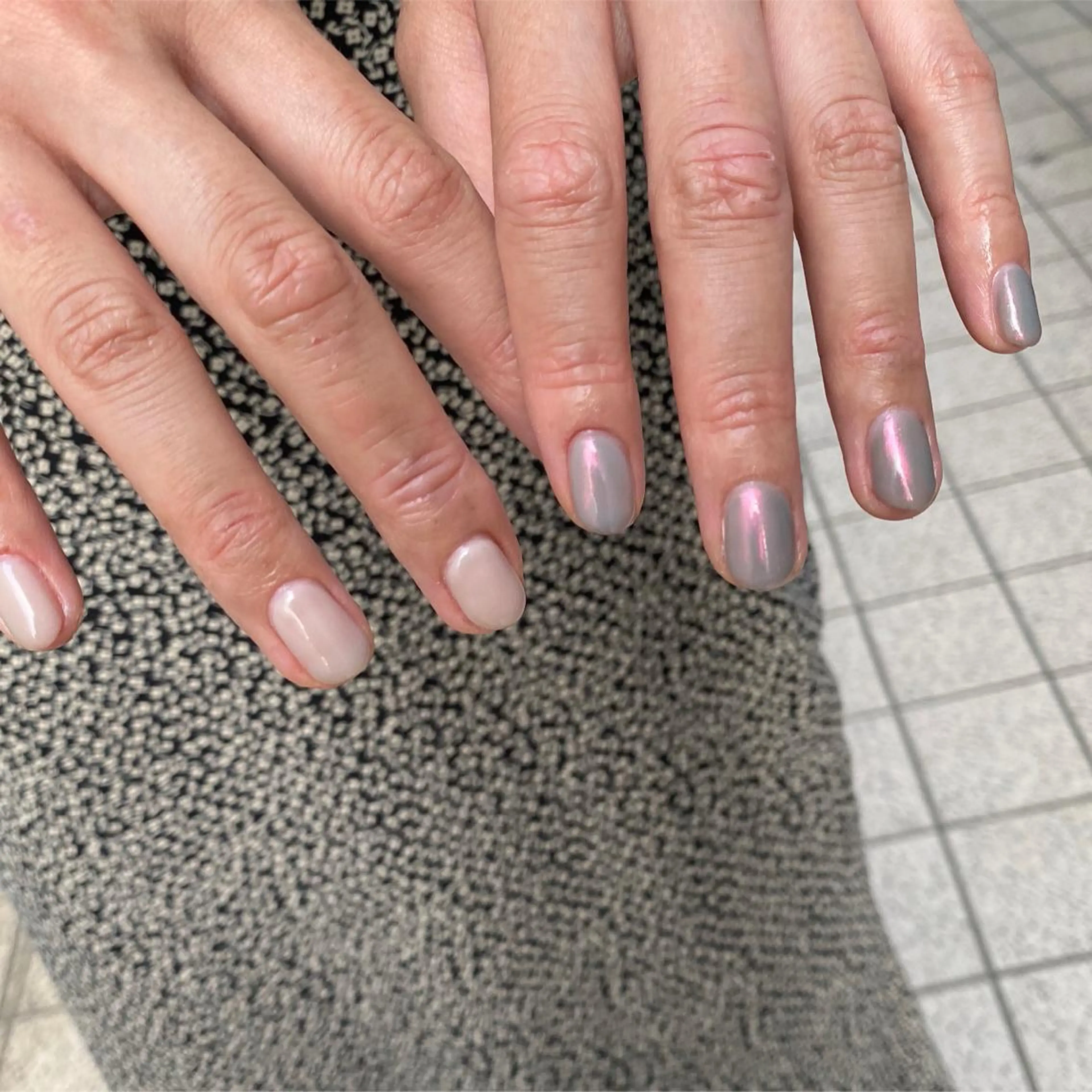 ネイル シンプルネイル ハンドネイル 栗林 実莉のネイルデザイン