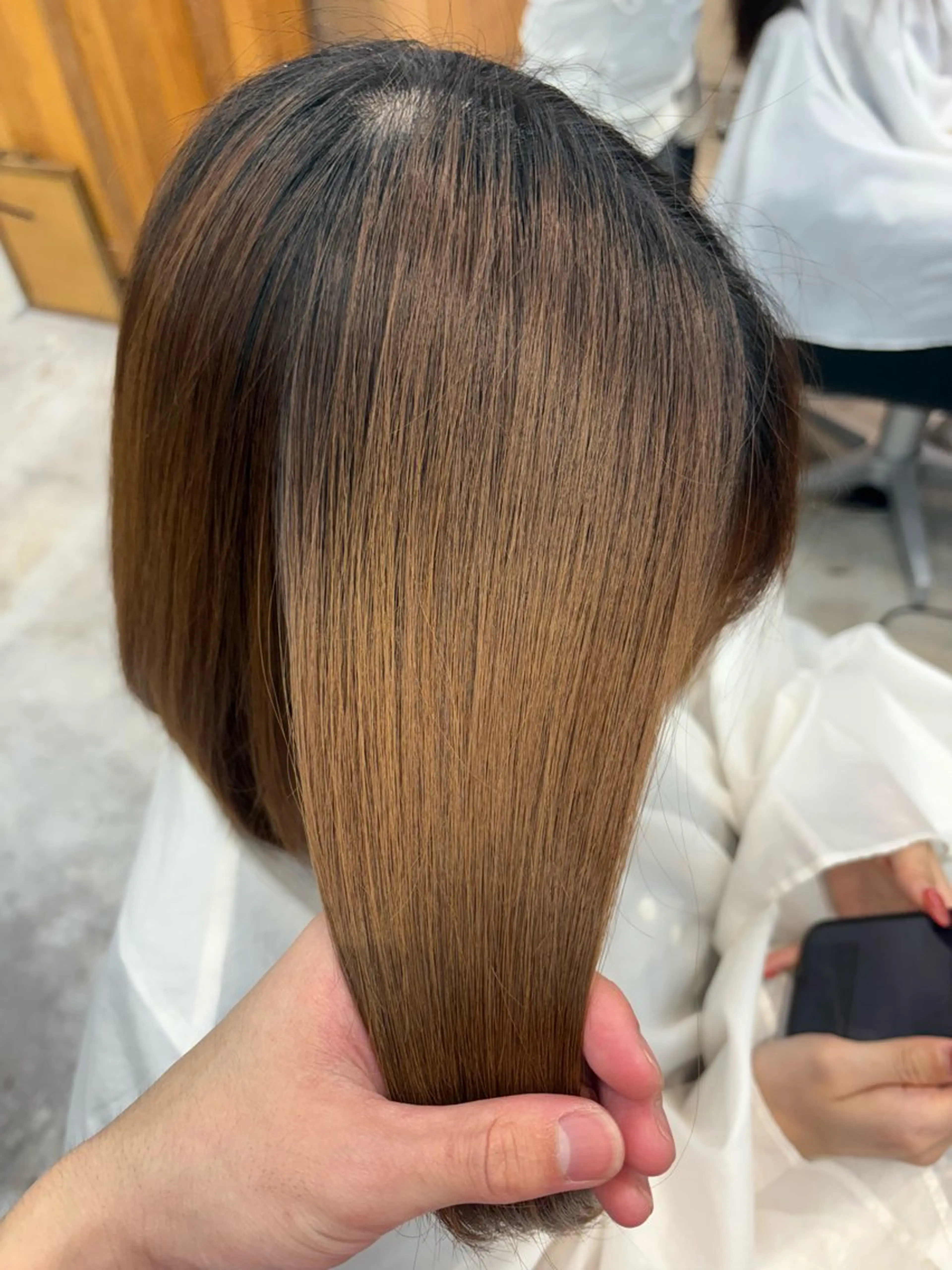 ミディアム 垣副 温飛のヘアスタイル