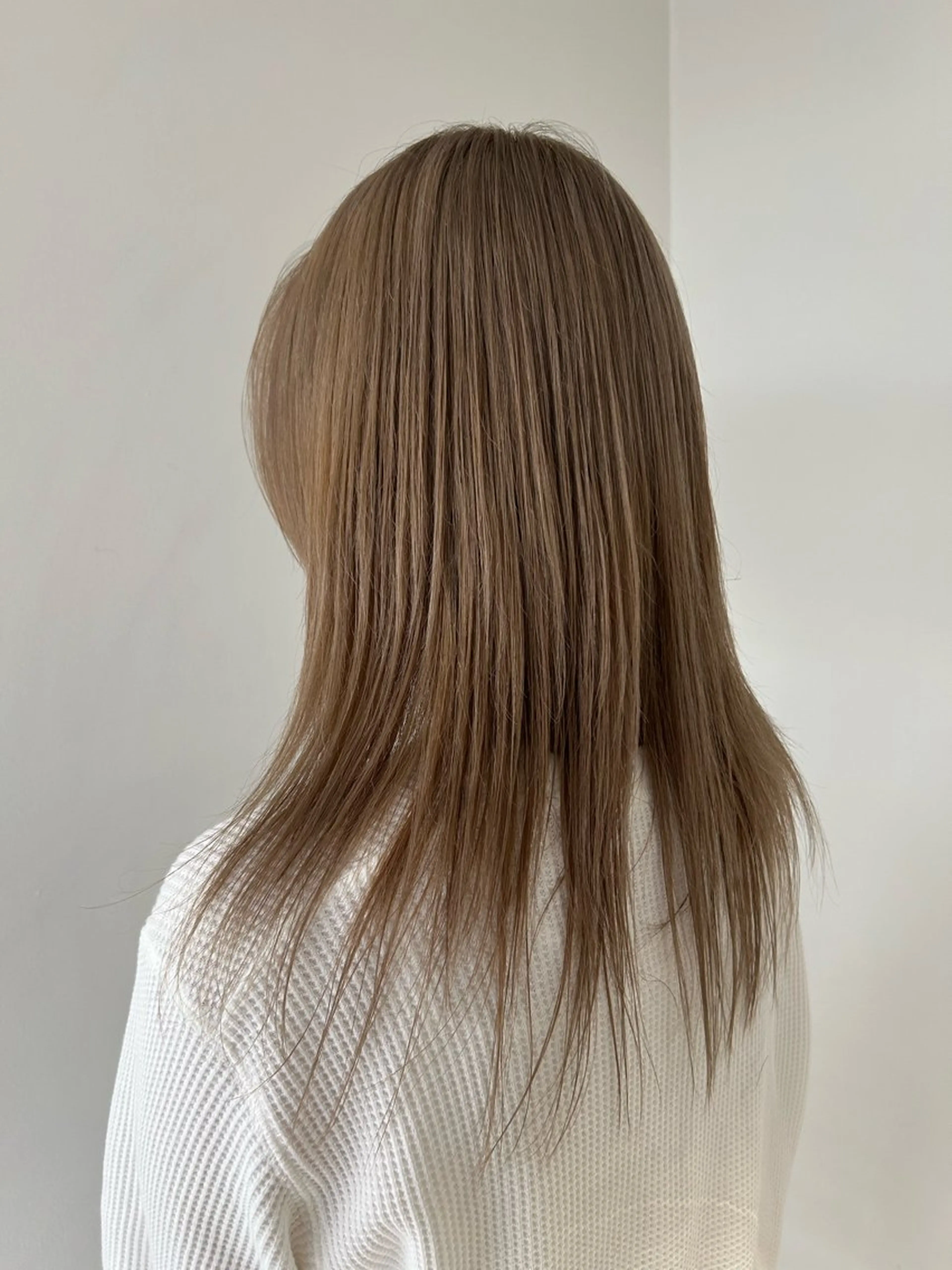 ミディアム カラー ヘアカラー トリートメント ケアパーマ/ケアブリ ーチdaisukeのヘアスタイル