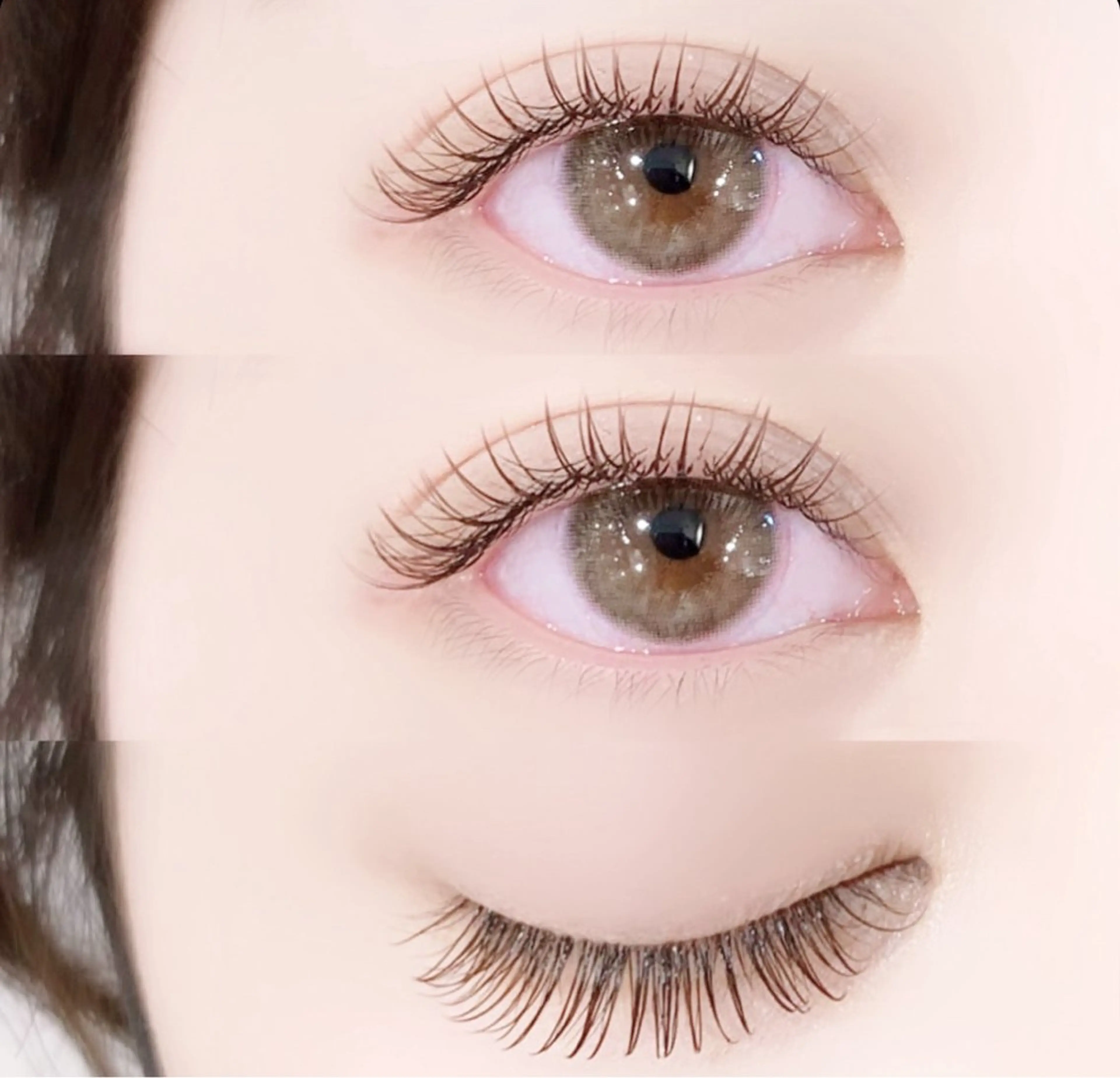 🎀取れないマツエク🪄【LED】フラットラッシュ120￥6,600 (オフ込・コーティング付)★本数増やせます👀の写真