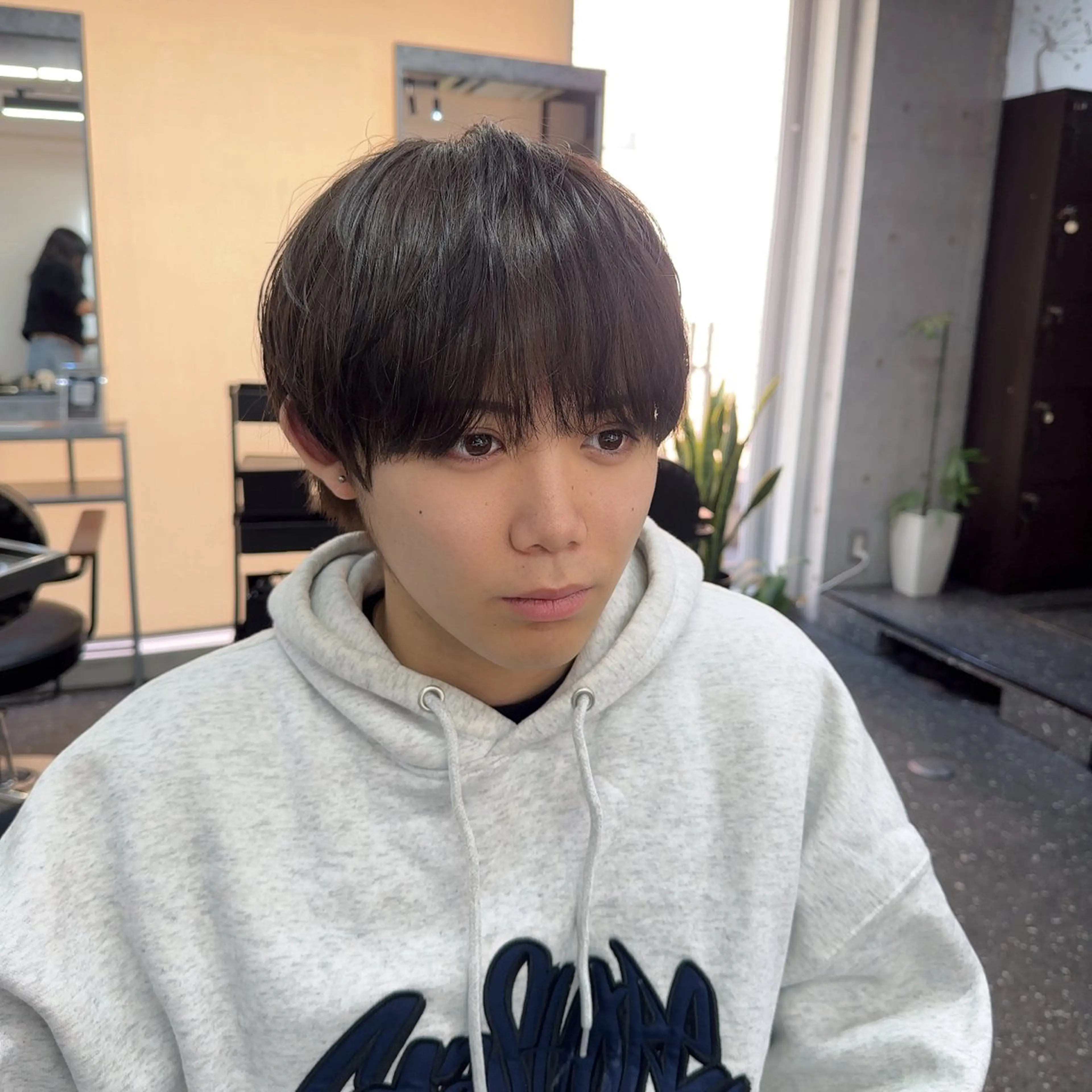 カラー メンズ カット ヘアカラー トリートメント 髪質改善⭐️縮毛矯正 中野⭐️Rinaのヘアスタイル