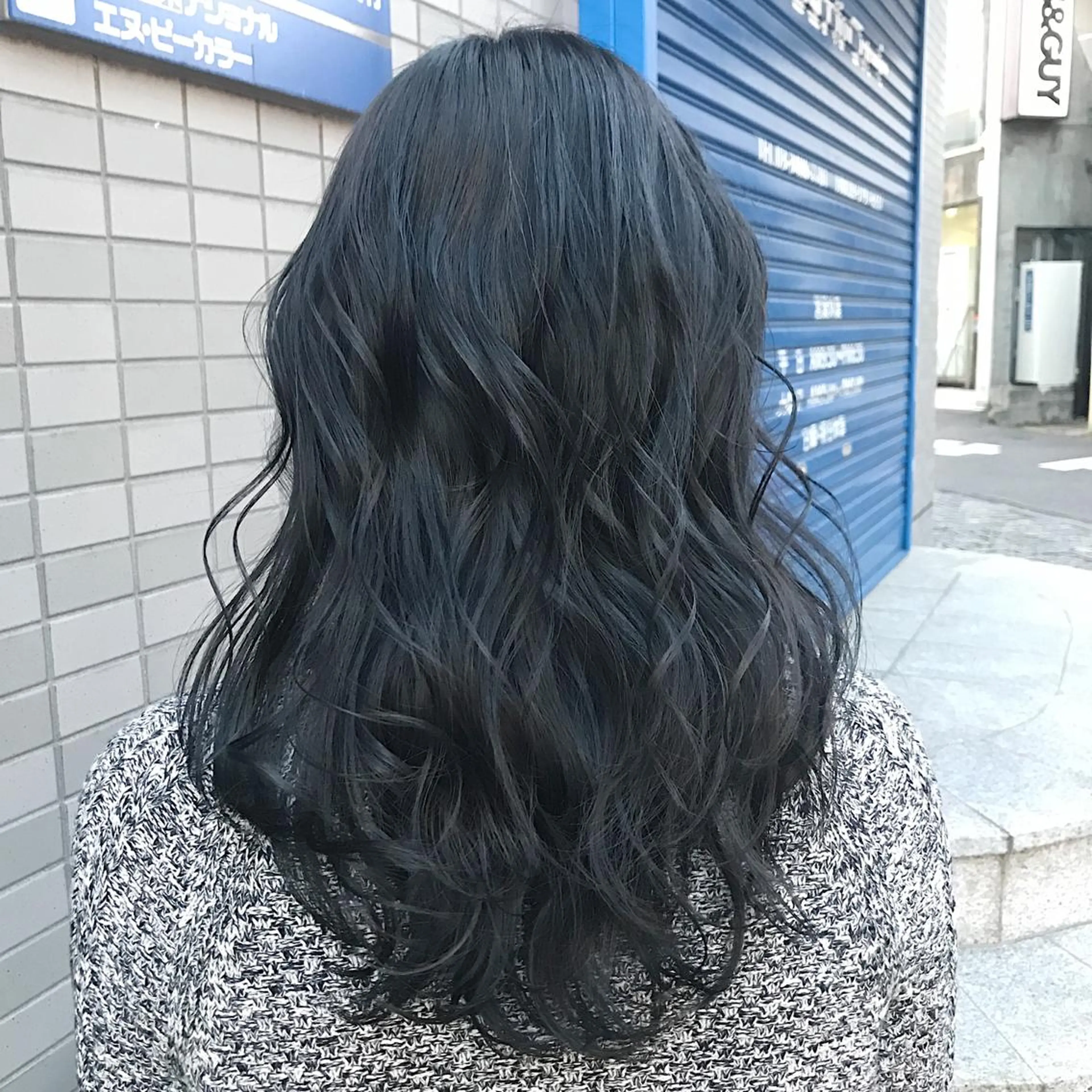 セミロング カラー ヘアアレンジ Zina渋谷エリア マネージャShionのヘアスタイル