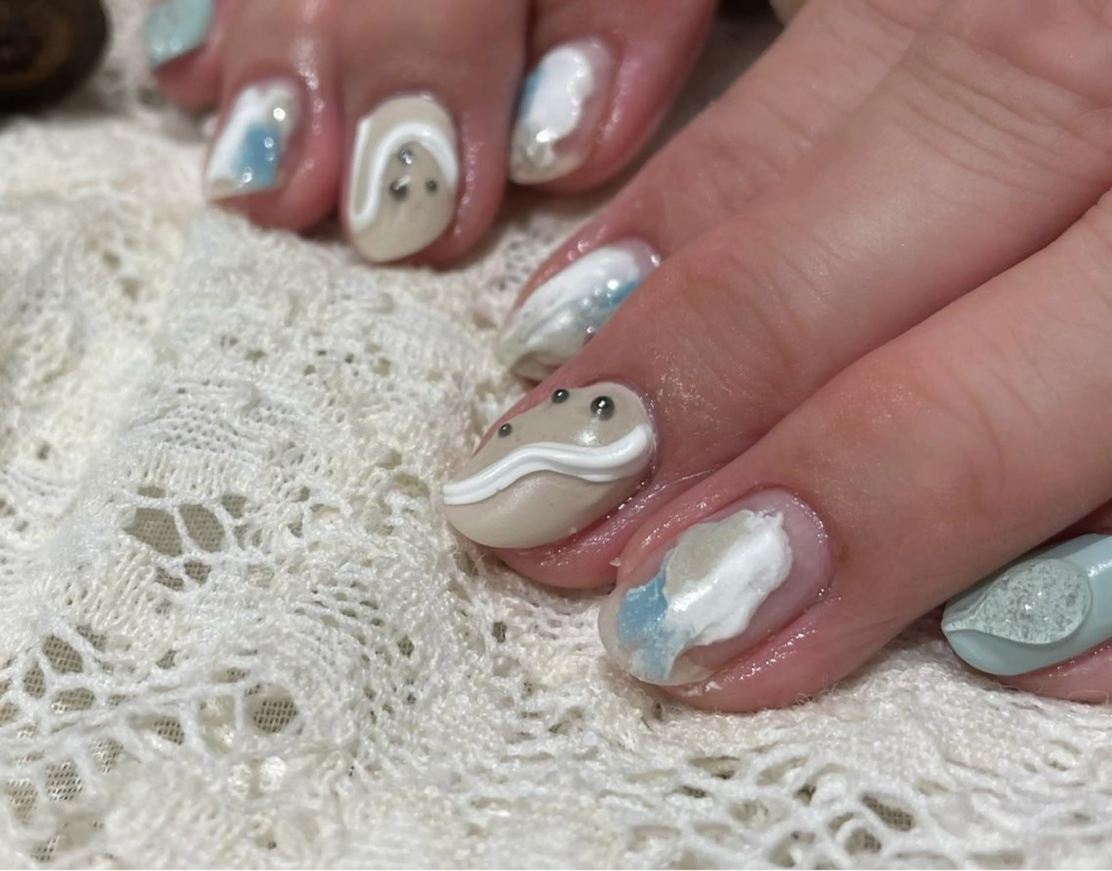 ミディアム m kaori𓃟のネイルデザイン