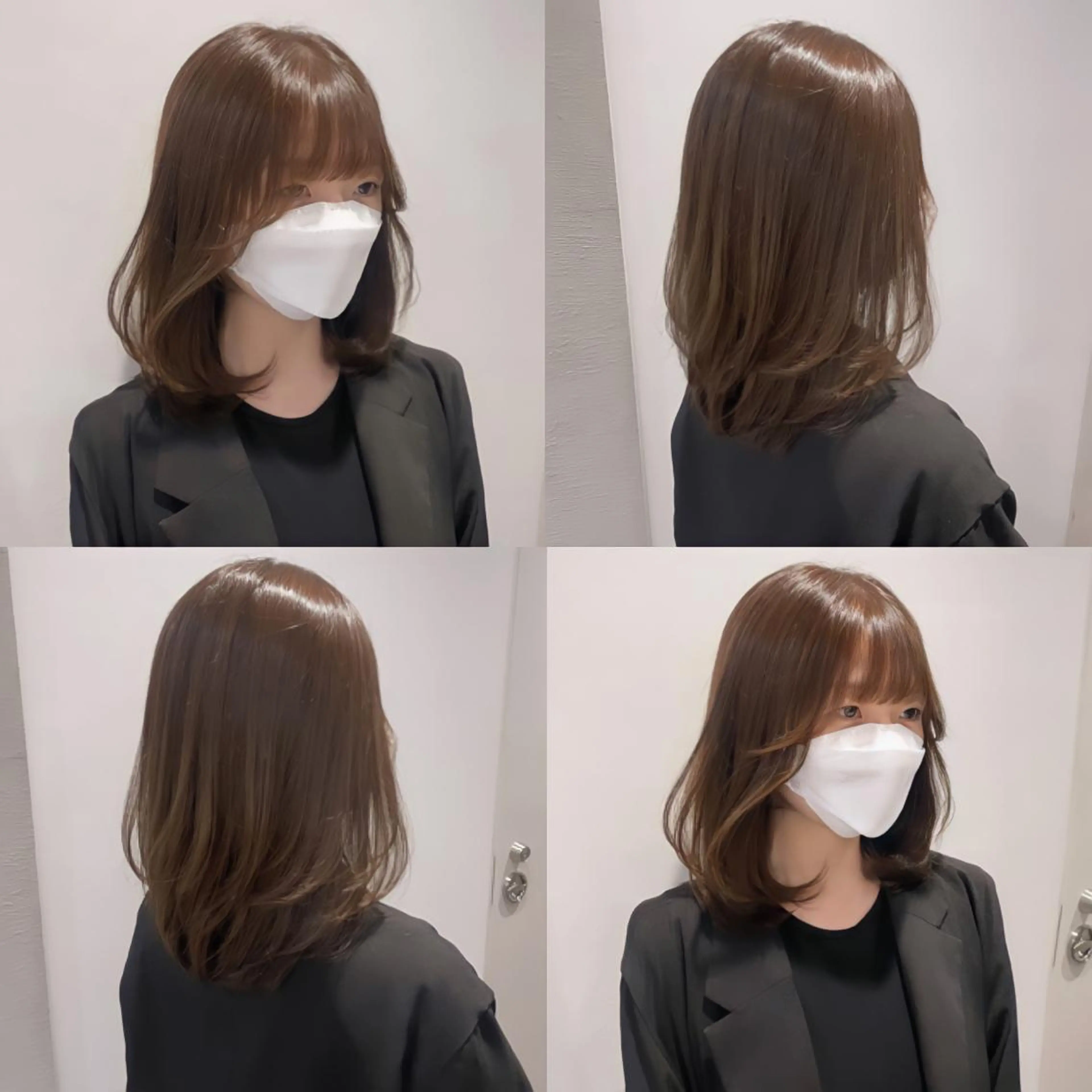 ミディアム 銀座/レイヤーカット 🤍内野すみれのヘアスタイル