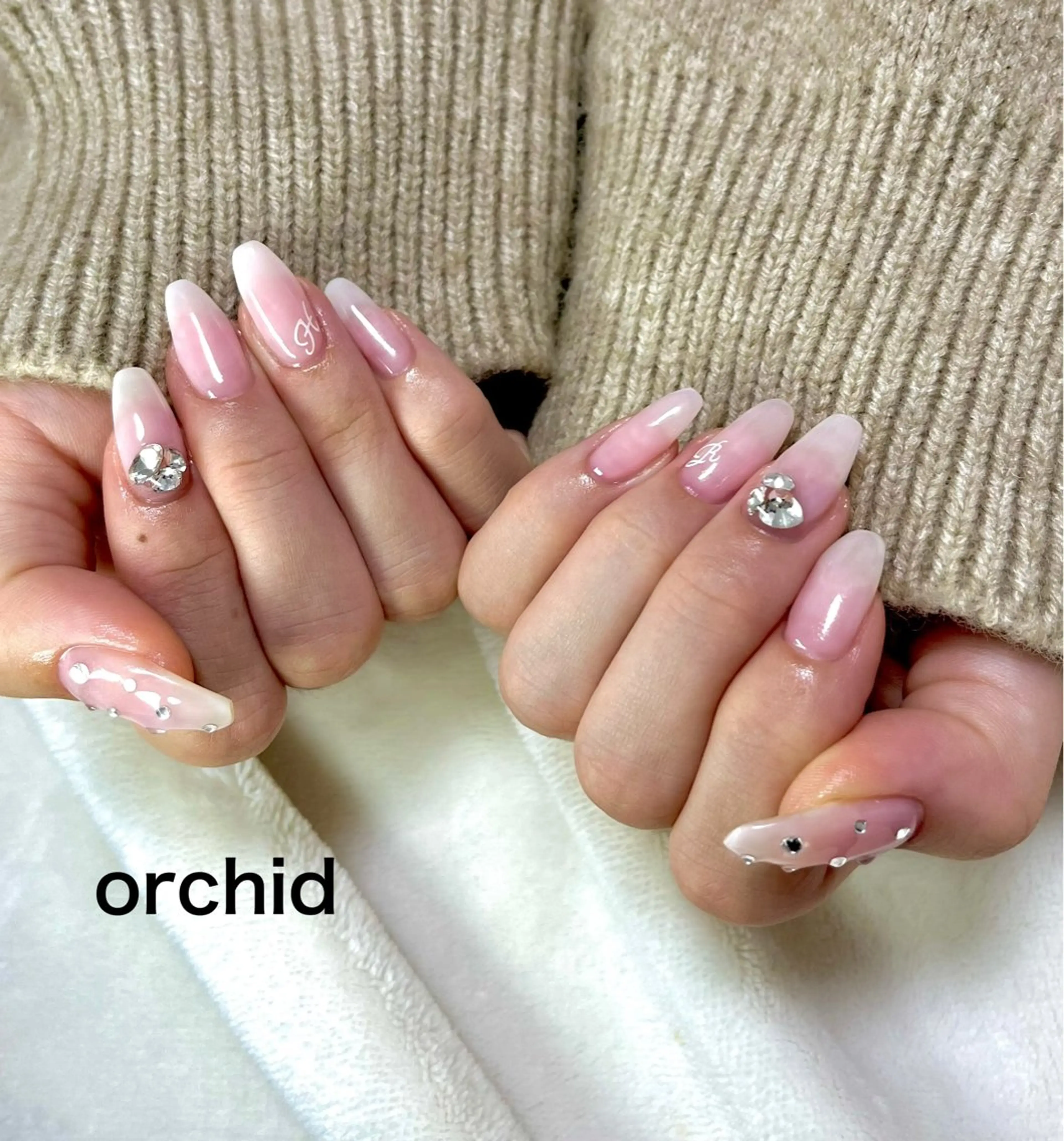 ネイル orchid ♡オーキッドのネイルデザイン