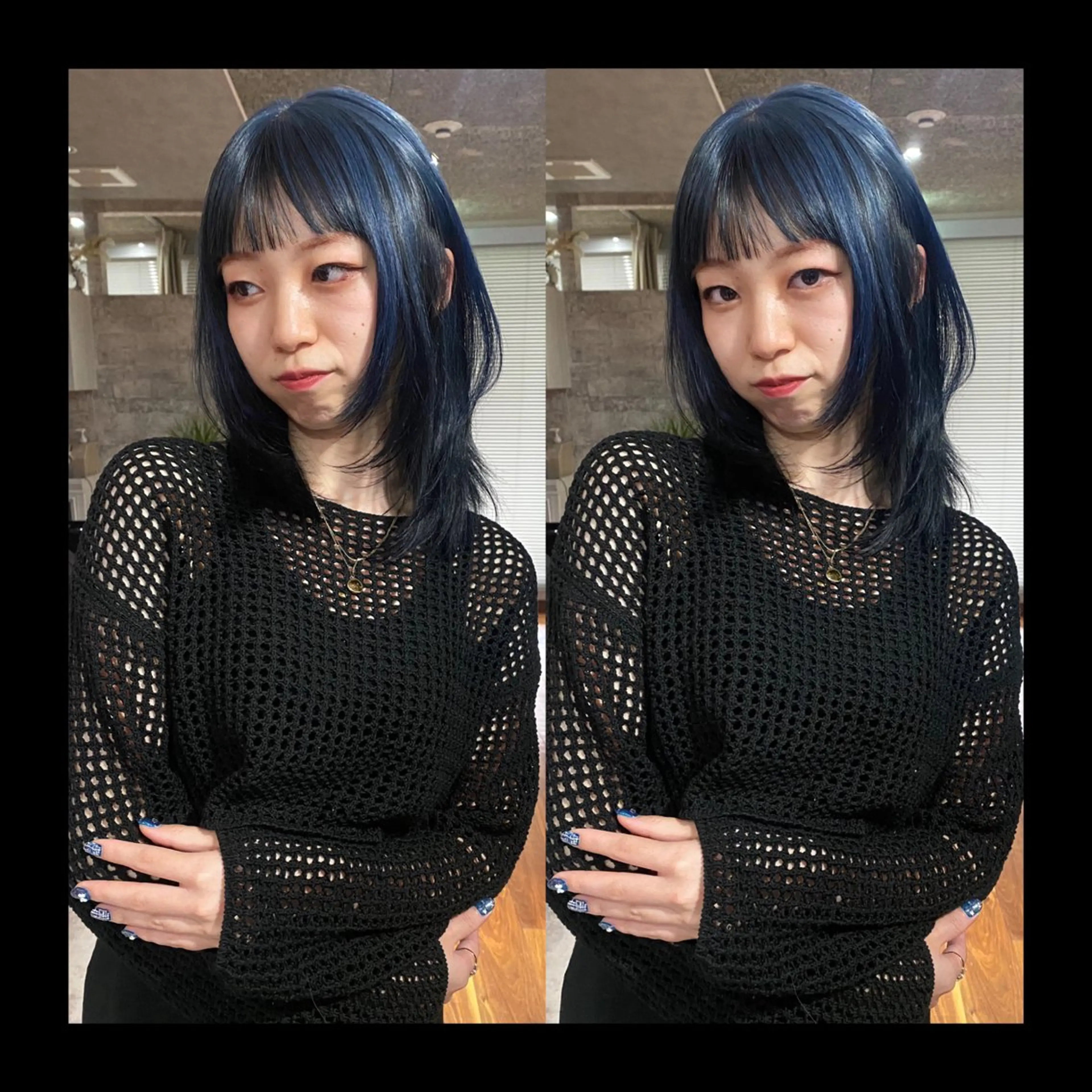 ミディアム カラー カット ヘアカラー トリートメント mai / linoah˚✧のヘアスタイル