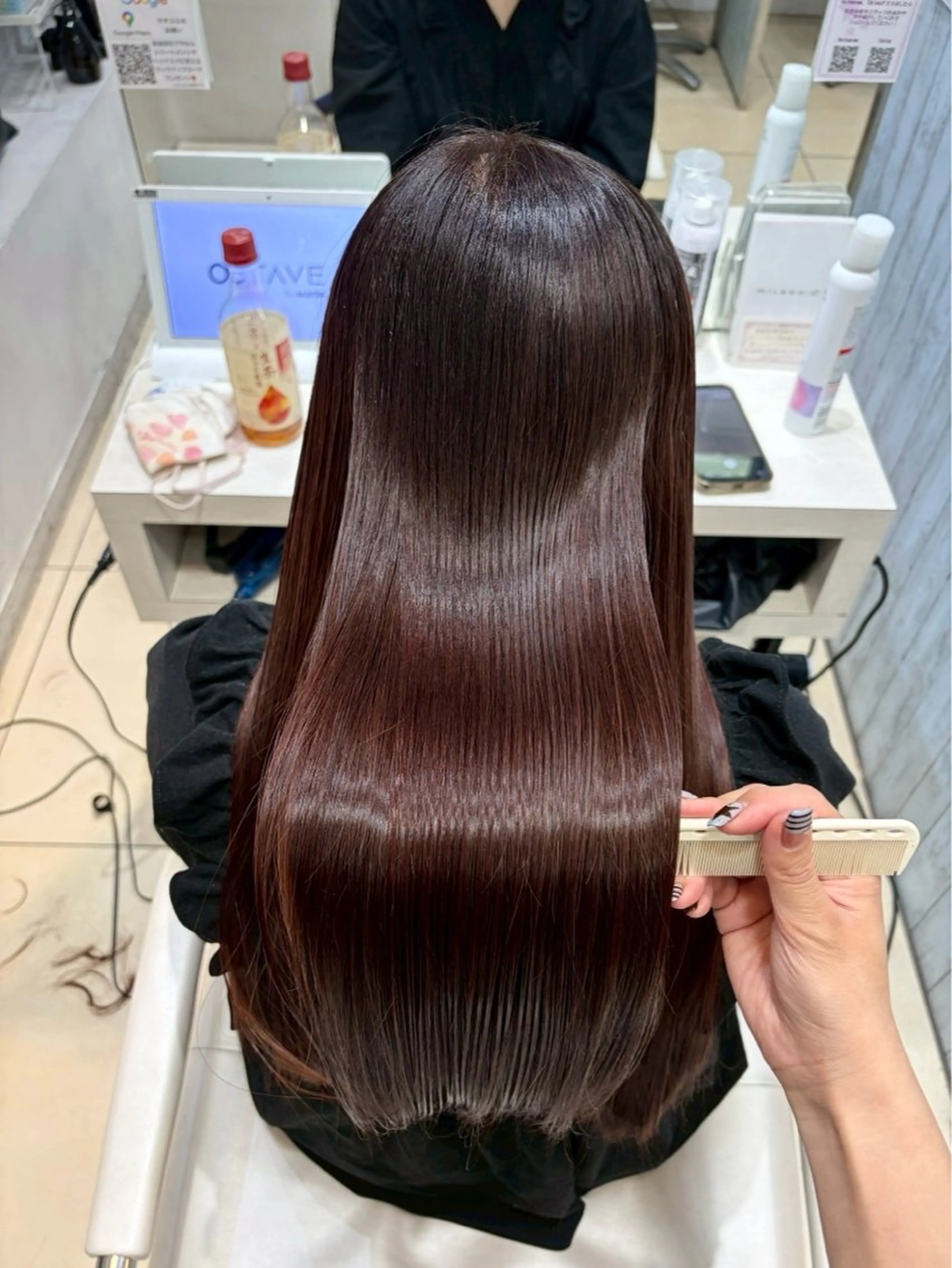 カラー ヘアカラー トリートメント [髪質改善カラー] 光^._.^の眉毛・アイブロウイメージ