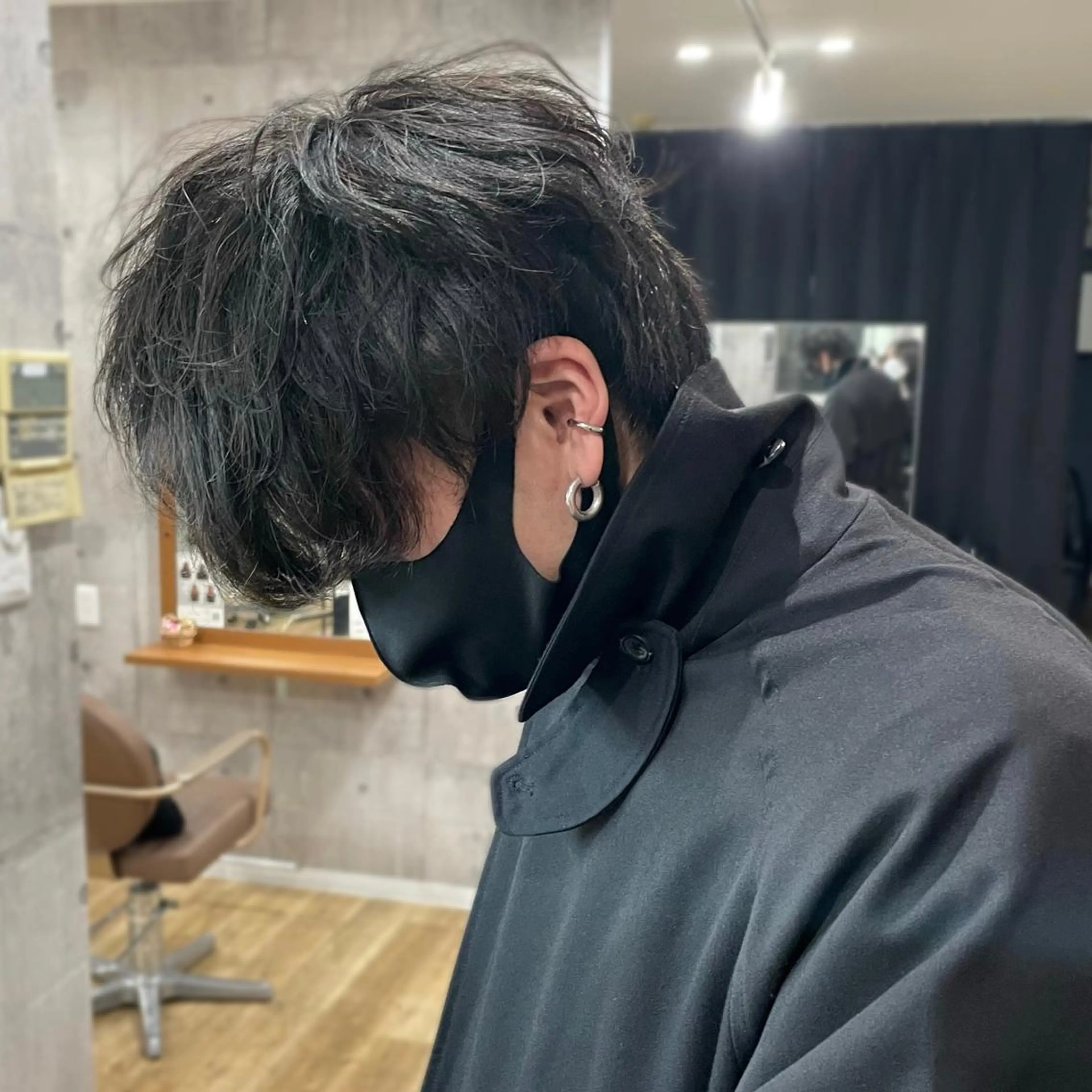 メンズ 韓国𝐻𝑎𝑖𝑟 🇰🇷🖤ハラのヘアスタイル