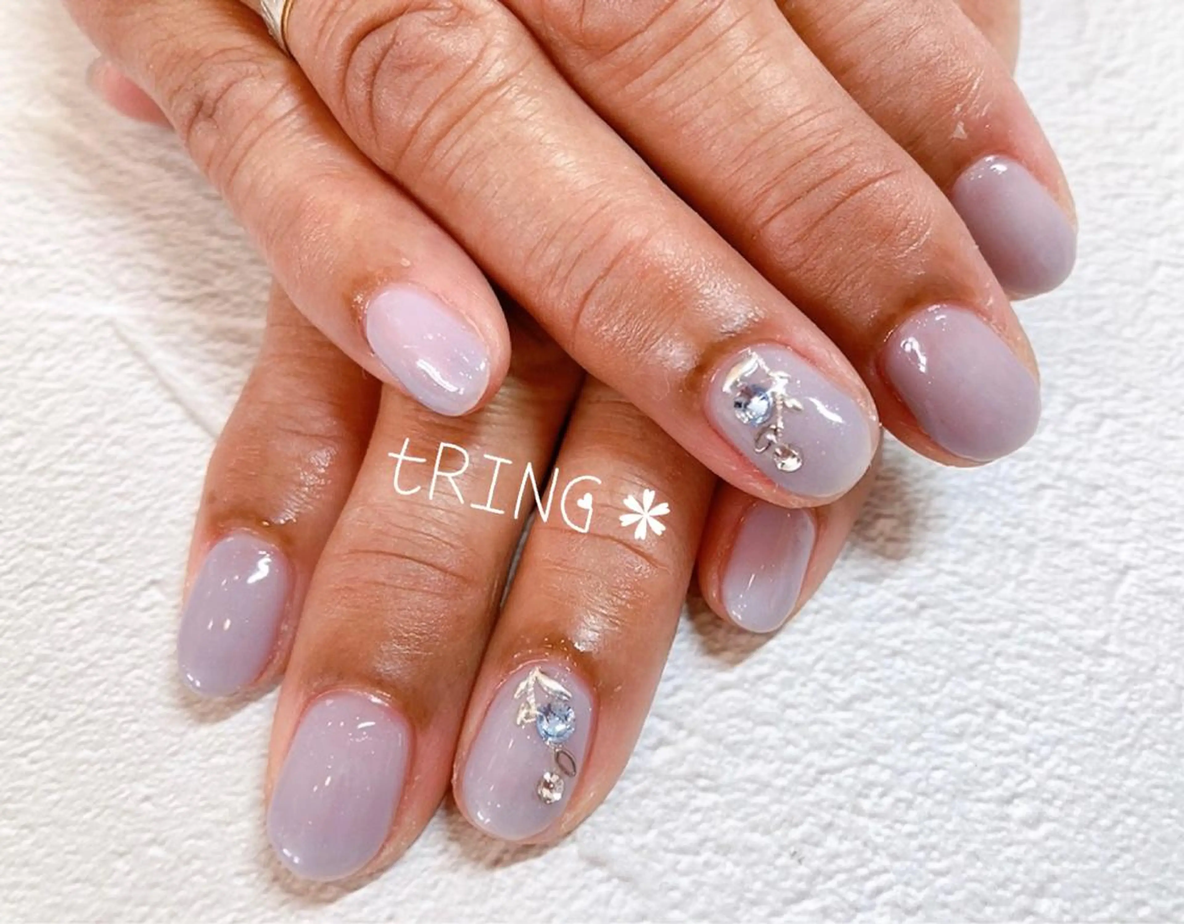 ネイル ハンドネイル tRING* しいの木台のネイルデザイン